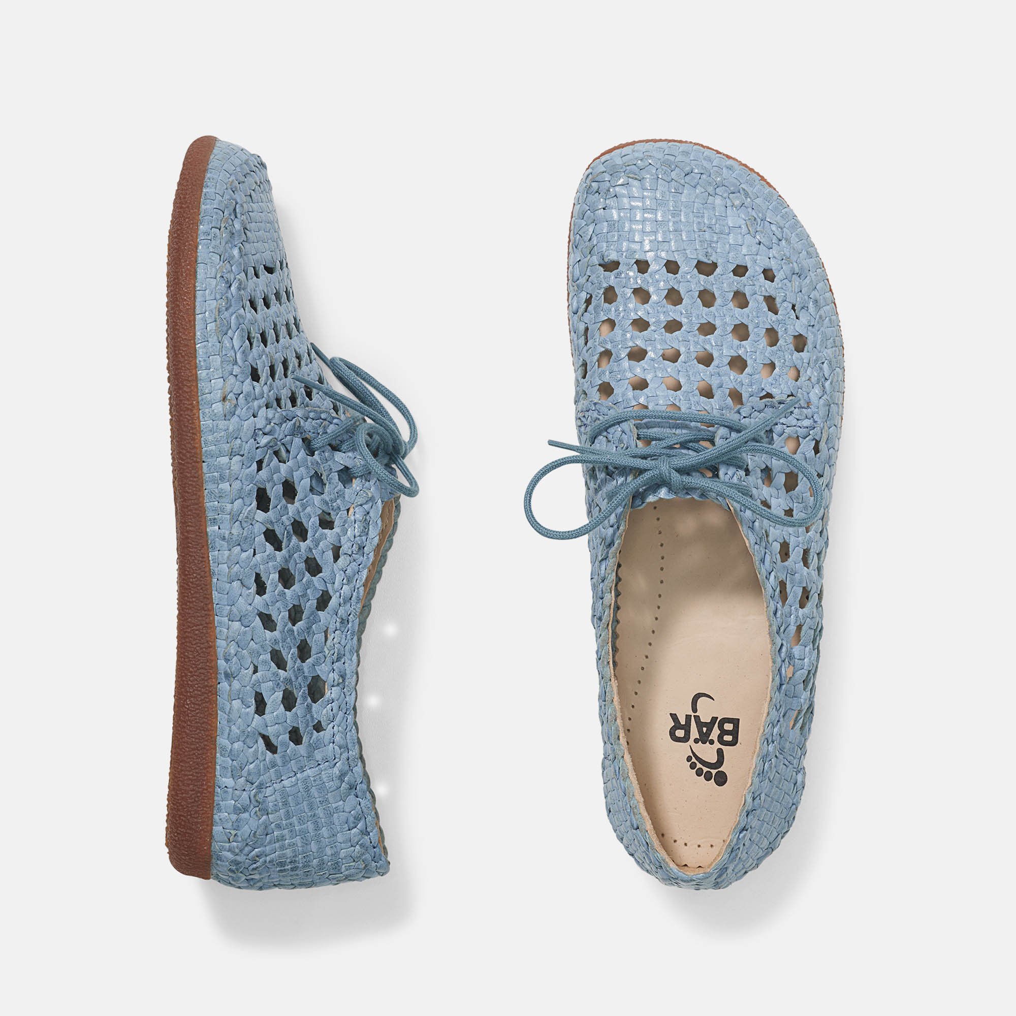 BÄR Schuhe Damenschuhe Berit in jeans aus Chevreauleder - Anlass: Freizeitschuhe (Ansicht von oben) BÄR Schuhe Damenschuhe Freizeitschuhe Berit jeans Chevreauleder Ansicht von oben