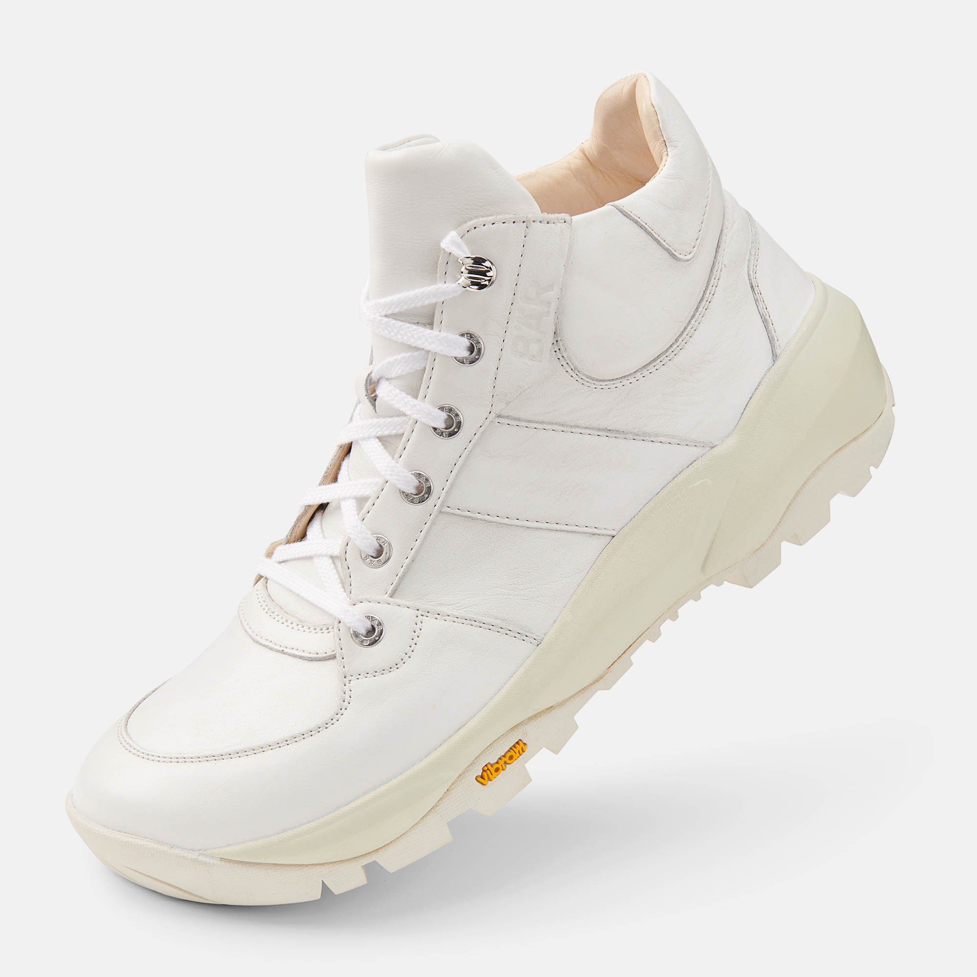 BÄR Schuhe Damenschuhe Zoe in weiß aus Kalbnappaleder - Anlass: Freizeitschuhe (Produktbild) BÄR Schuhe Damenschuhe Freizeitschuhe Zoe weiß Kalbnappaleder Produktbild