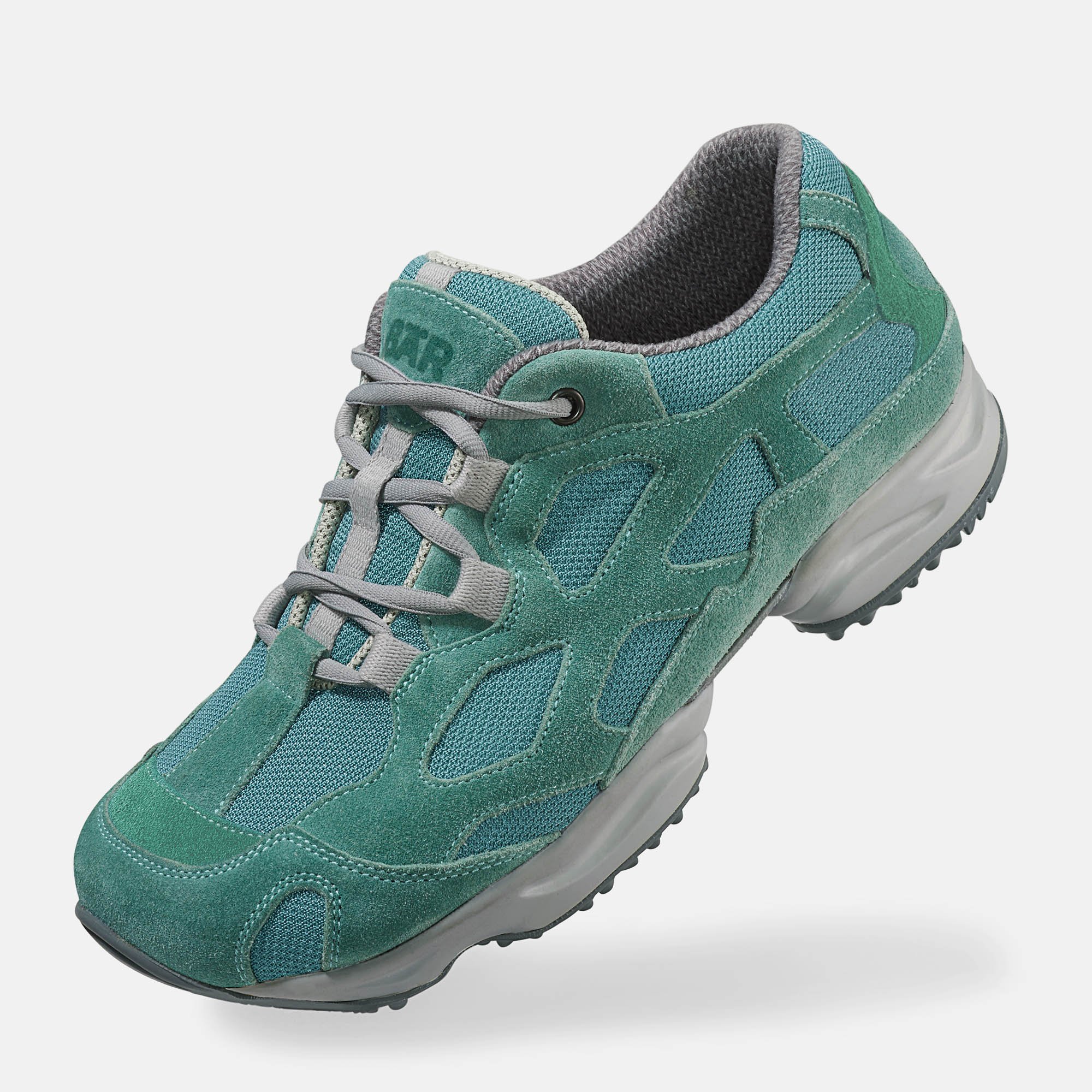 BÄR Schuhe Unisexschuhe High Performance 2.5 in agavengrün aus Kalbveloursleder, Textil - Anlass: Laufschuhe (Produktbild) BÄR Schuhe Unisexschuhe Laufschuhe High Performance 2.5 agavengrün Kalbveloursleder, Textil Produktbild