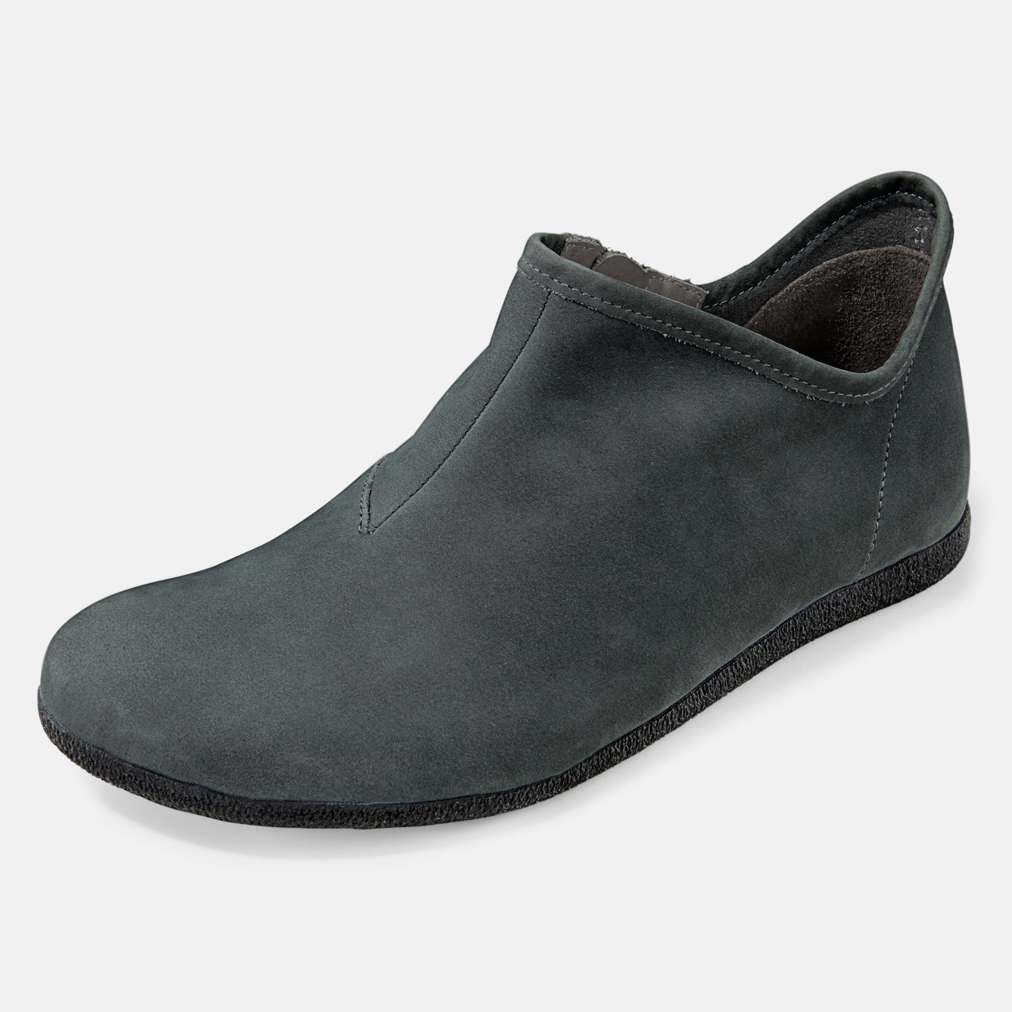 BÄR Schuhe Damenschuhe Lotus in dunkelgrau aus Rindnubukleder - Anlass: Freizeitschuhe (Produktbild) BÄR Schuhe Damenschuhe Freizeitschuhe Lotus dunkelgrau Rindnubukleder Produktbild