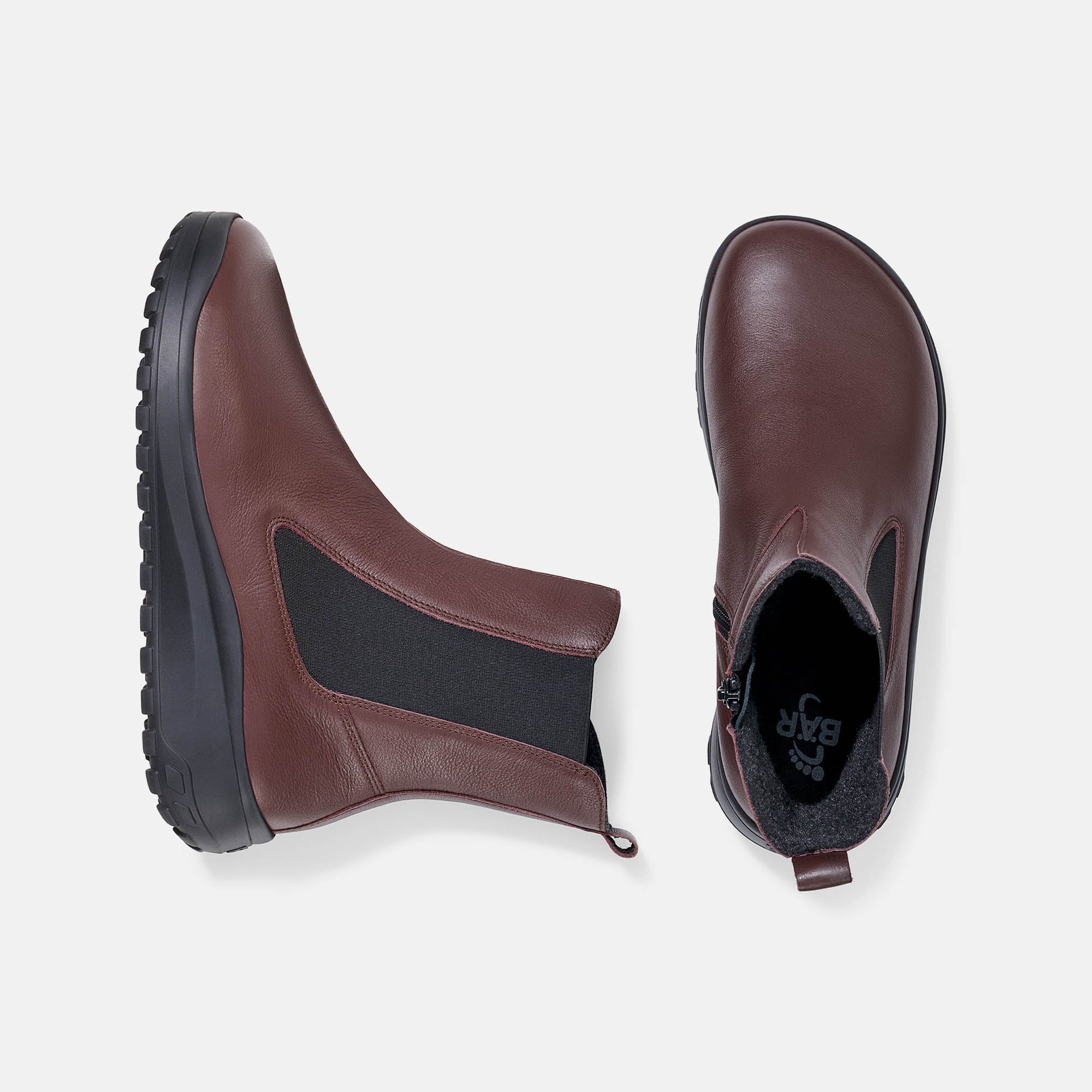 BÄR Schuhe Damenschuhe Mabel in dunkelbraun aus Kalbnappaleder - Anlass: Freizeitschuhe (Ansicht von oben) BÄR Schuhe Damenschuhe Freizeitschuhe Mabel dunkelbraun Kalbnappaleder Ansicht von oben