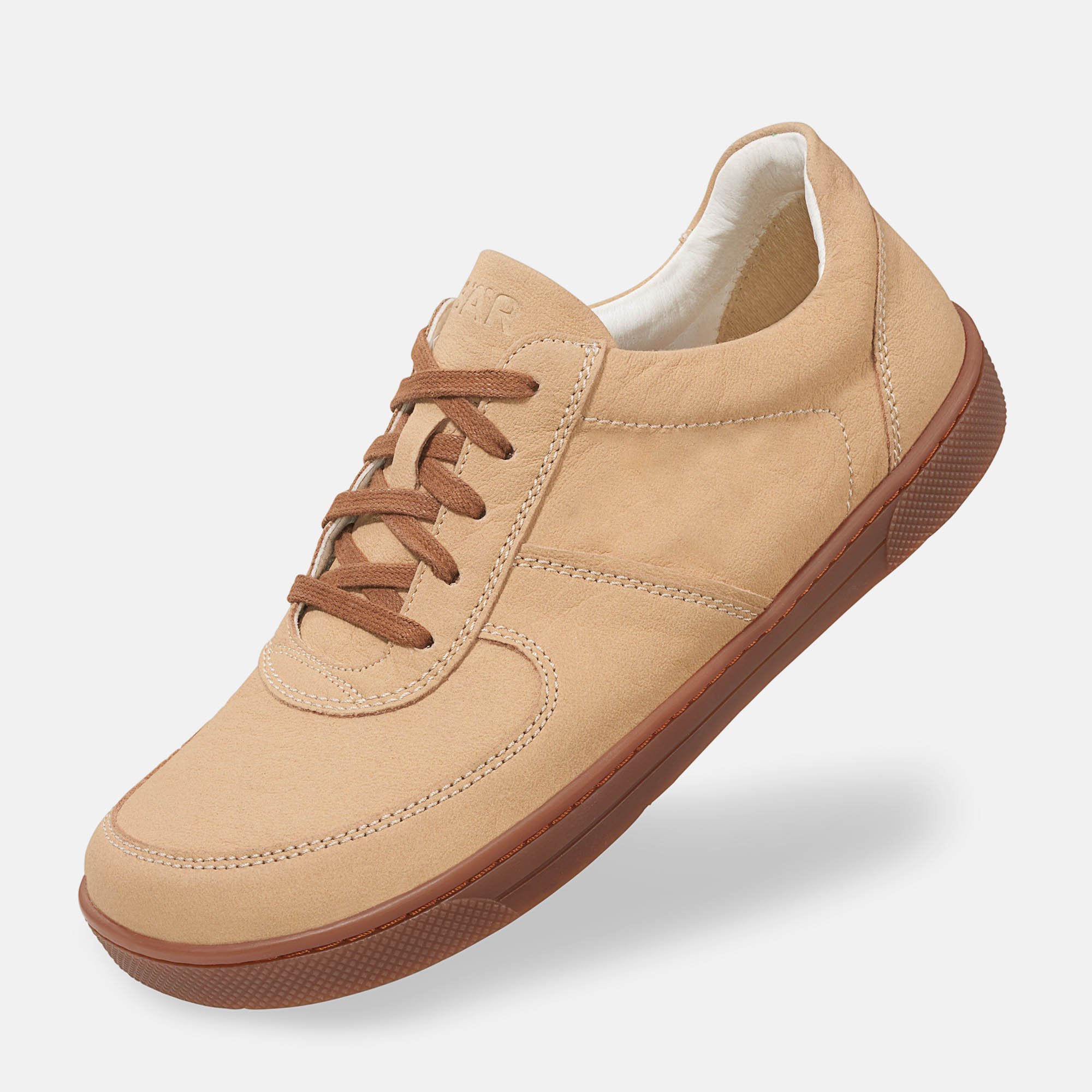 BÄR Schuhe Herrenschuhe Oleander in sand aus HyphaLite™ - Veganes Obermaterial mit Pilzen - Anlass: Freizeitschuhe (Produktbild) BÄR Schuhe Herrenschuhe Freizeitschuhe Oleander sand HyphaLite™ - Veganes Obermaterial mit Pilzen Produktbild