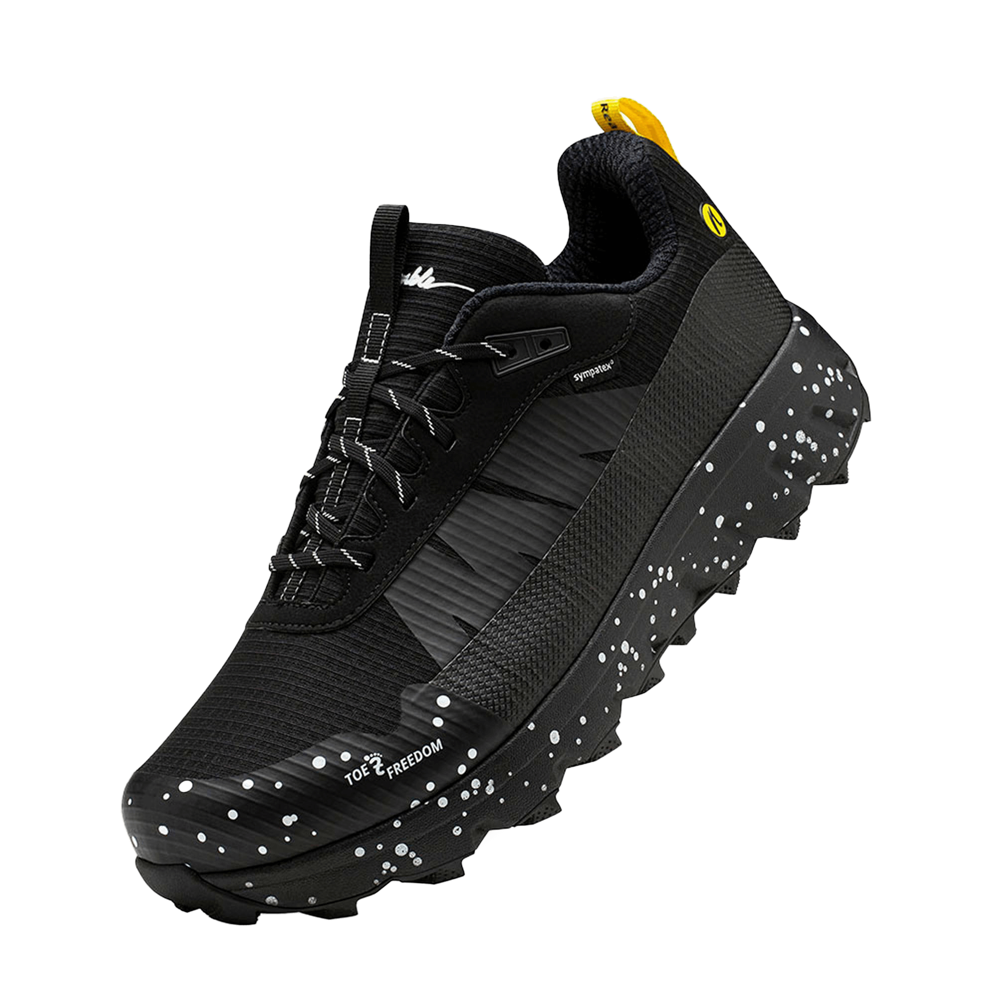 JOENIMBLE Schuhe Herrenschuhe Wanderschuhe Explore Addict schwarz Textil Produktbild