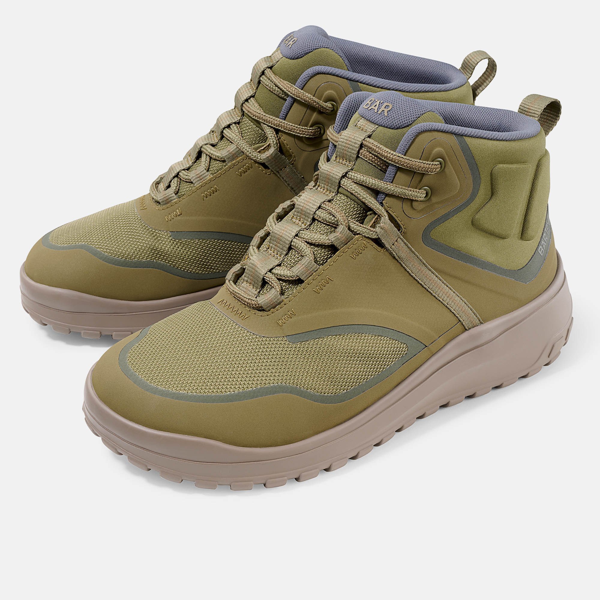 BÄR Schuhe Unisexschuhe TrailLite Tex in oliv aus Textil - Anlass: Wanderschuhe (Hauptbild) BÄR Schuhe Unisexschuhe Wanderschuhe TrailLite Tex oliv Textil Hauptbild