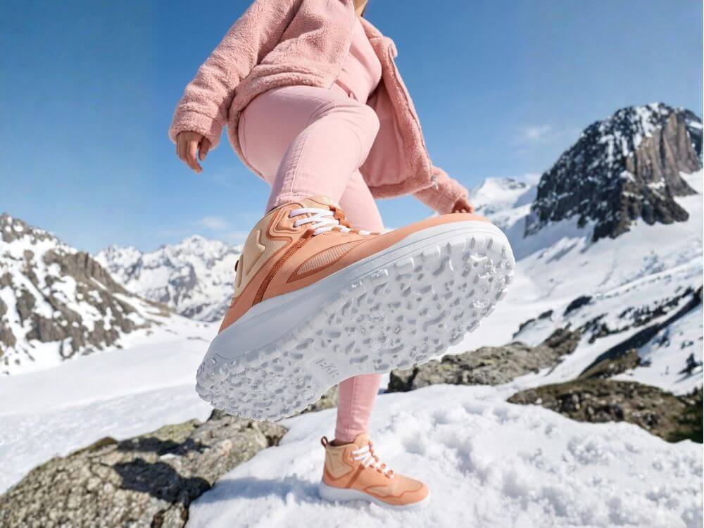 BÄR Schuhe Unisexschuhe Wanderschuhe TrailLite Tex peach Textil Emotionsbild