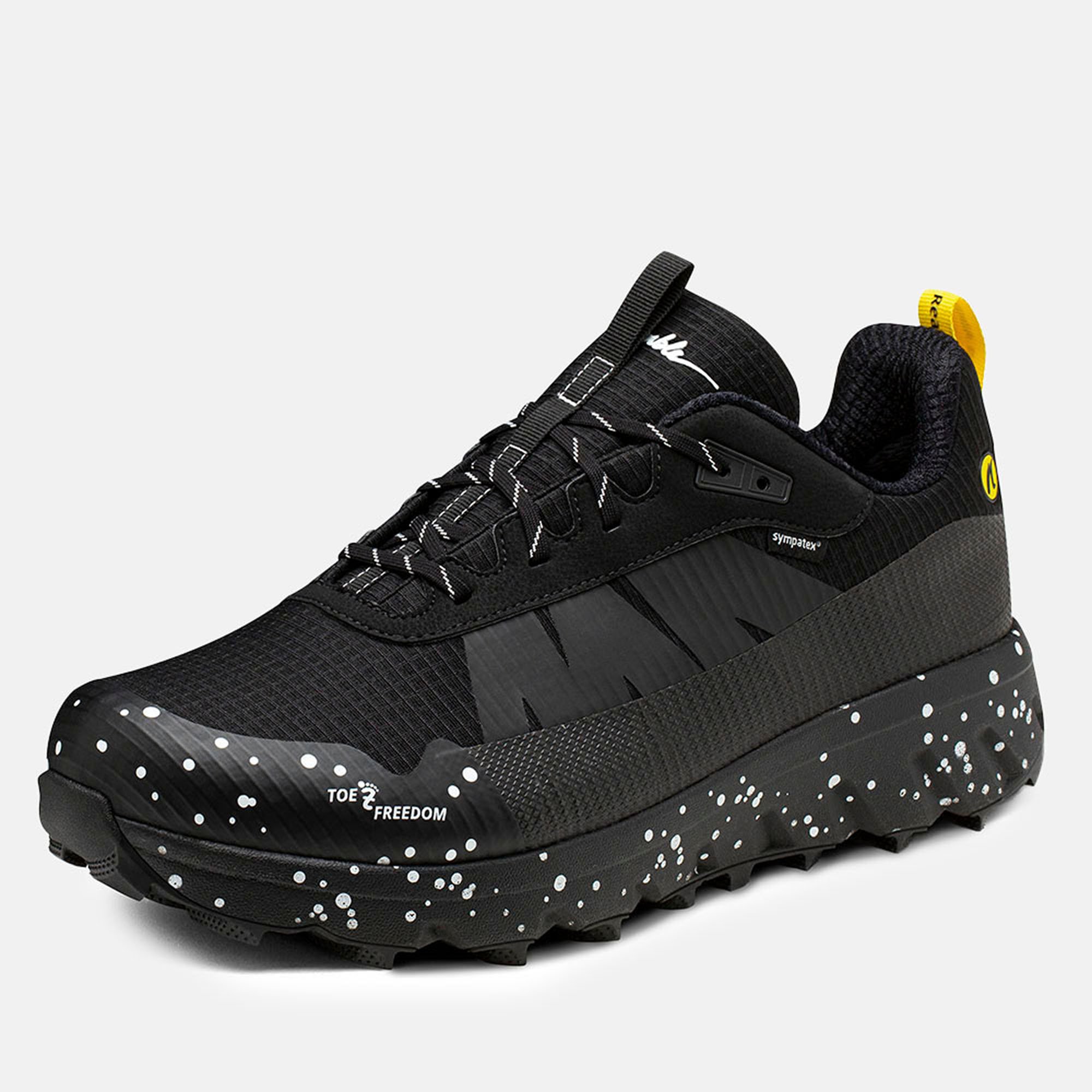 JOENIMBLE Schuhe Herrenschuhe Explore Addict in schwarz aus Textil - Anlass: Wanderschuhe (Produktbild) JOENIMBLE Schuhe Herrenschuhe Wanderschuhe Explore Addict schwarz Textil Produktbild