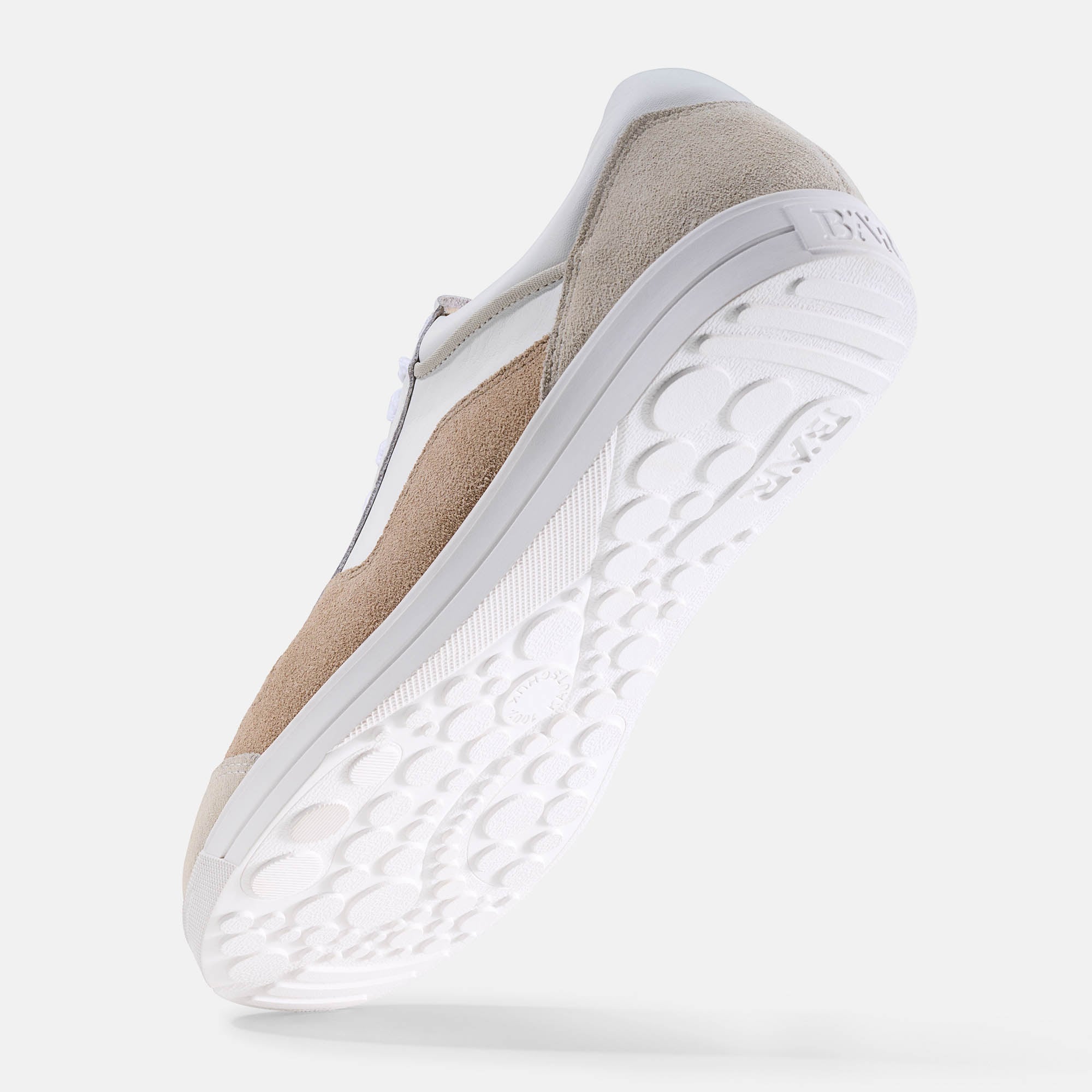 BÄR Schuhe Damenschuhe Freizeitschuhe Alea 2.0 weiß/beige Kalbnappaleder, Kalbveloursleder Seitenansicht