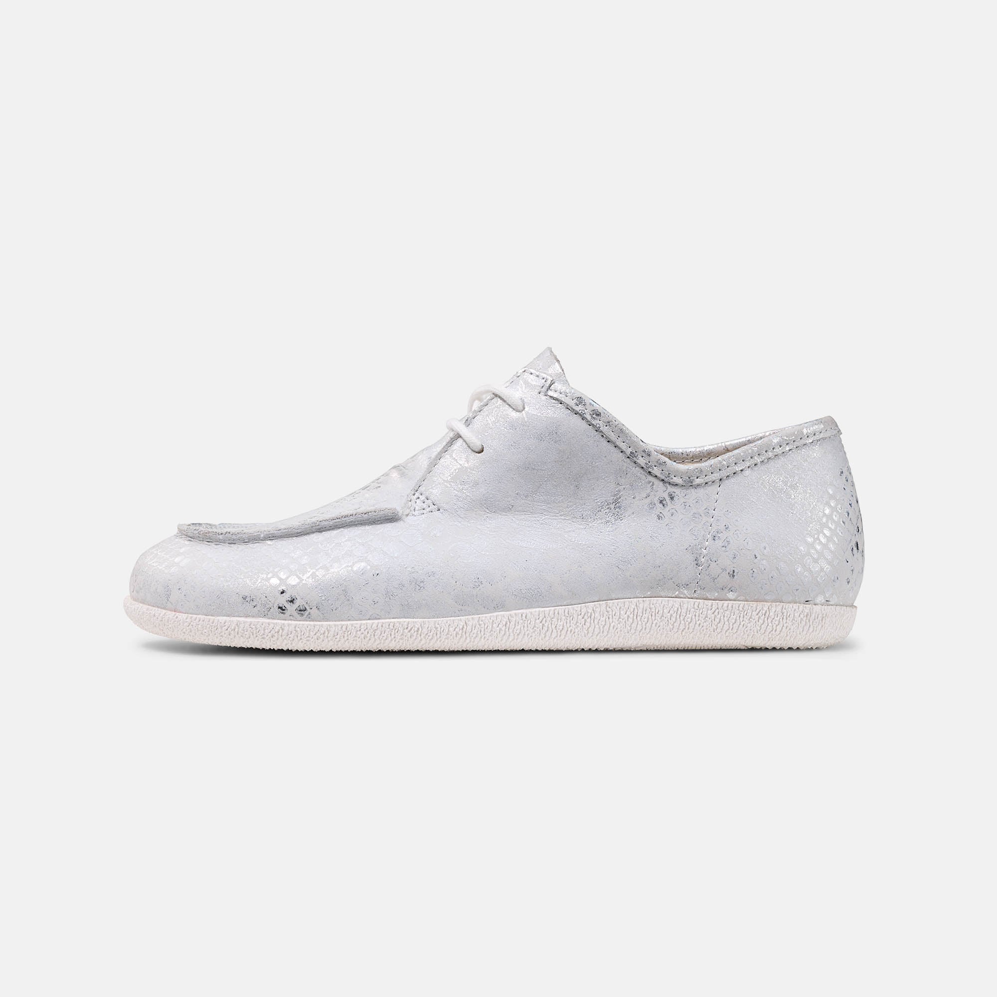 BÄR Schuhe Damenschuhe Freizeitschuhe Johanna weiß/silber Produktbild