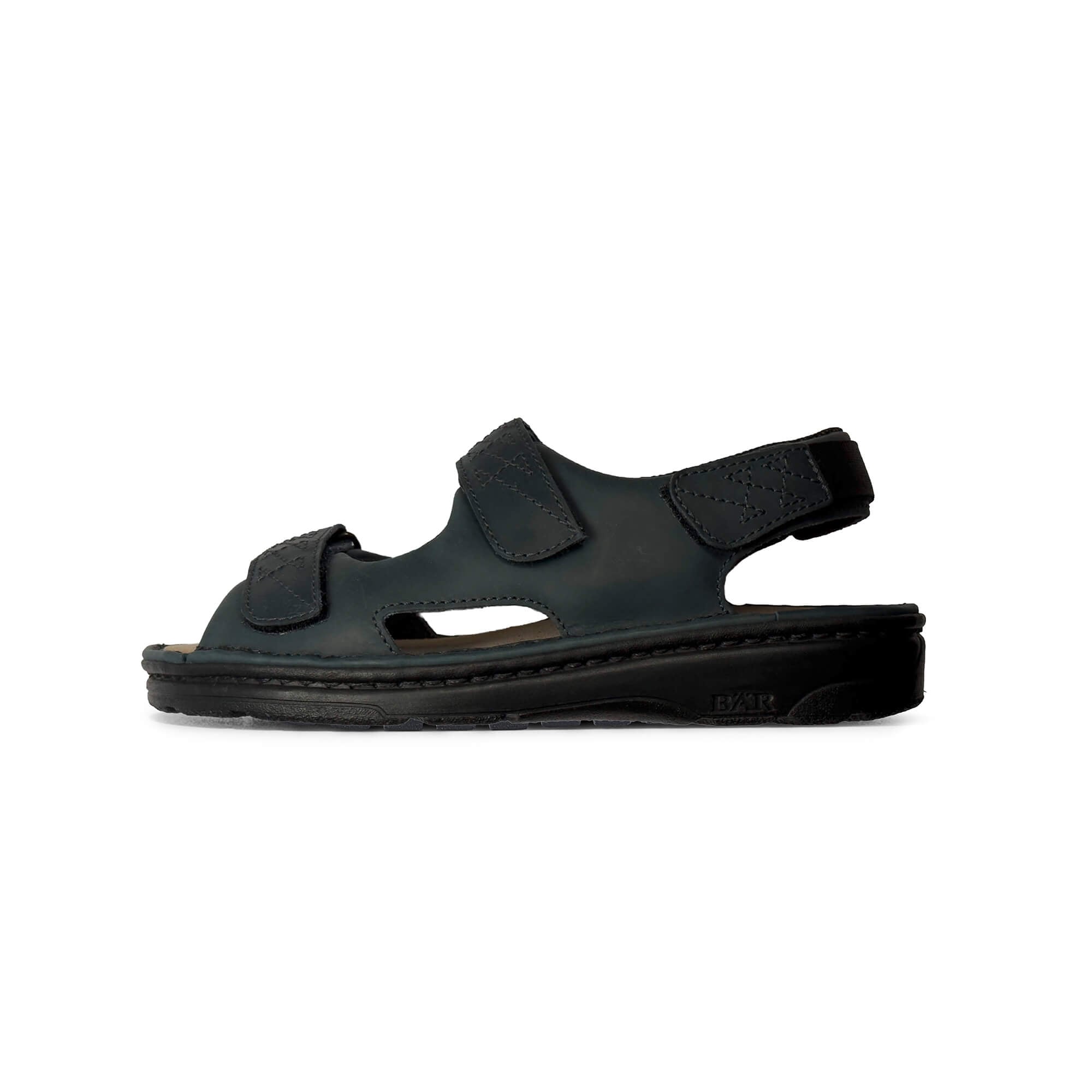 BÄR Schuhe Damenschuhe Sandaletten Tina dunkelblau Rindnappaleder gefettet Produktbild