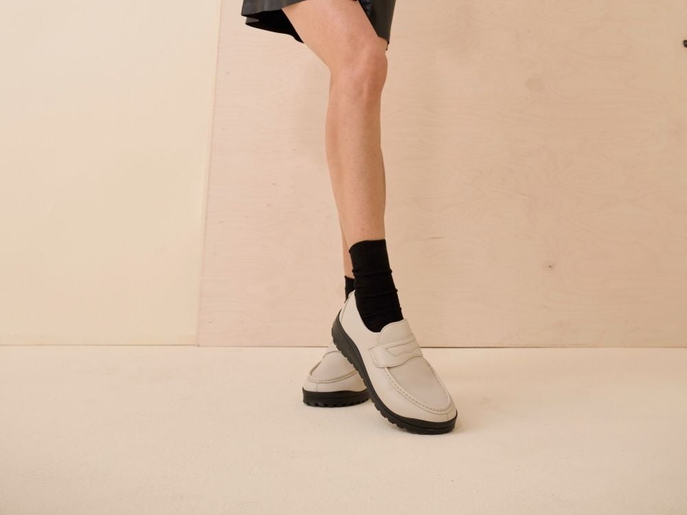 BÄR Schuhe Damenschuhe Freizeitschuhe Nola beige Rindnappaleder gewachst Emotionsbild