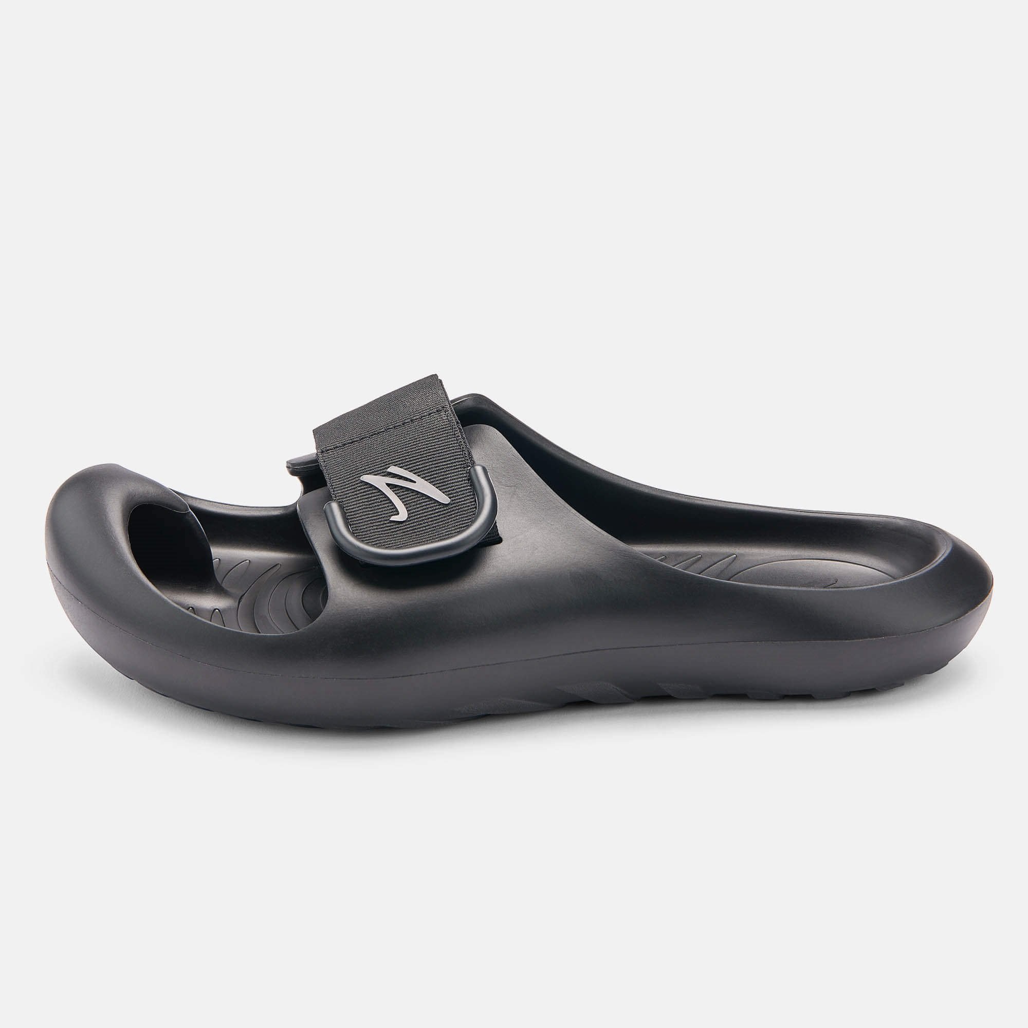 JOENIMBLE Schuhe Unisexschuhe recoverToes 2.0 in schwarz - Anlass: Hausschuhe (Seitenansicht) JOENIMBLE Schuhe Unisexschuhe Hausschuhe recoverToes 2.0 schwarz Seitenansicht