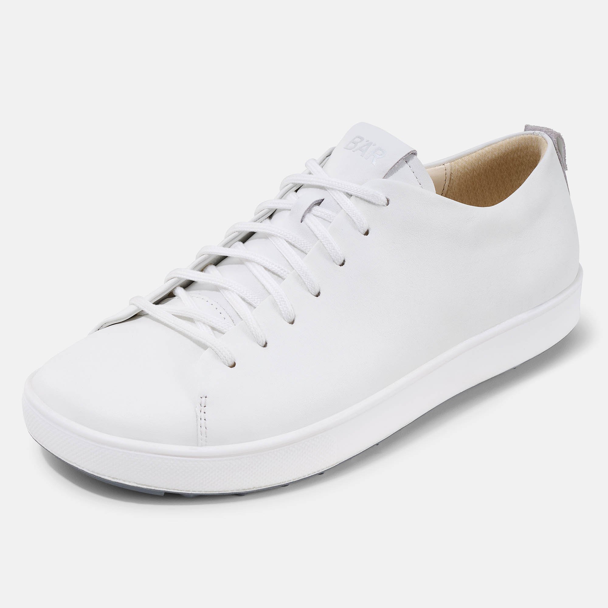 BÄR Schuhe Unisexschuhe Freizeitschuhe Dale weiß Rindnappaleder Produktbild