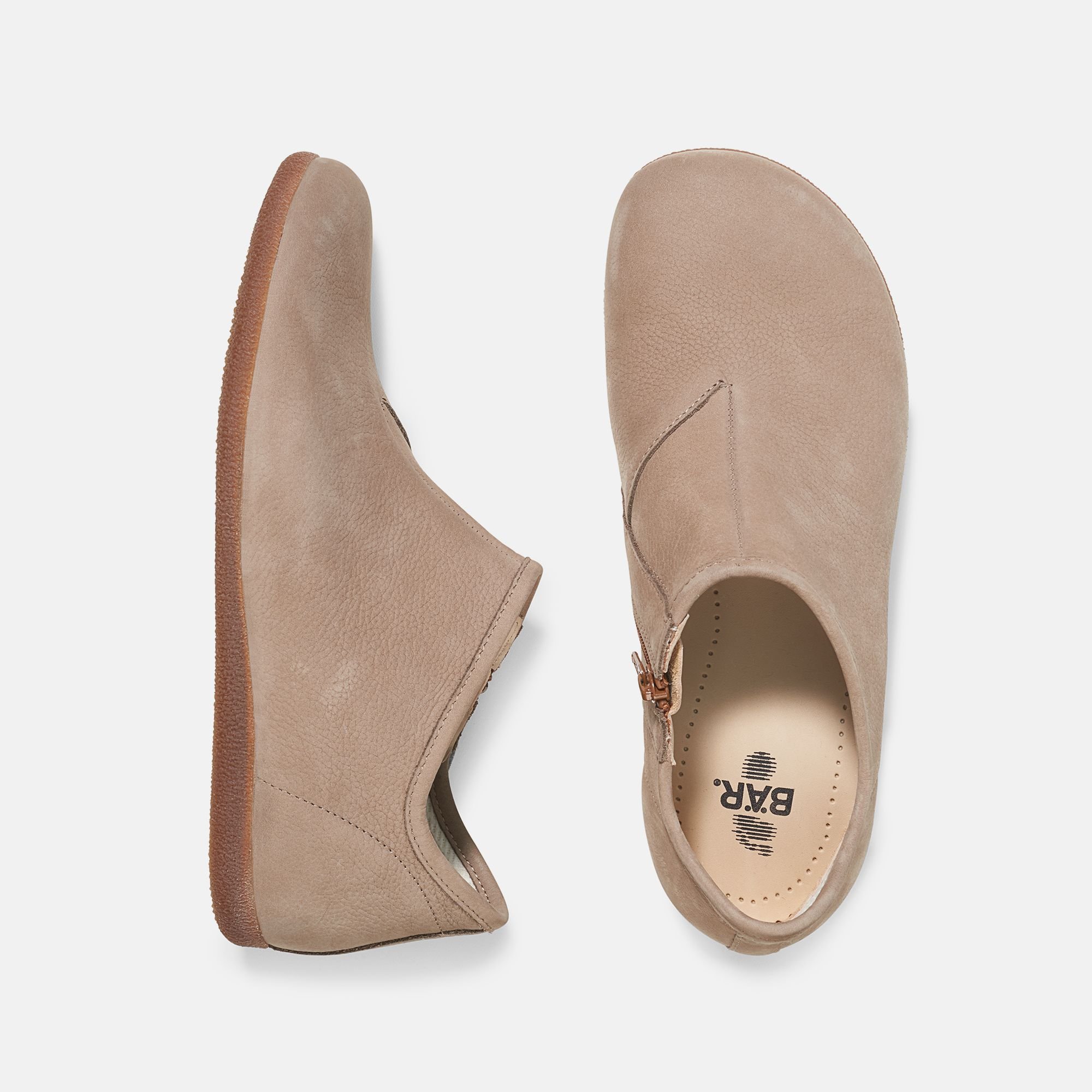 BÄR Schuhe Damenschuhe Lotus in toffee aus Kalbnubukleder - Anlass: Freizeitschuhe (Ansicht von oben) BÄR Schuhe Damenschuhe Freizeitschuhe Lotus toffee Kalbnubukleder Ansicht von oben