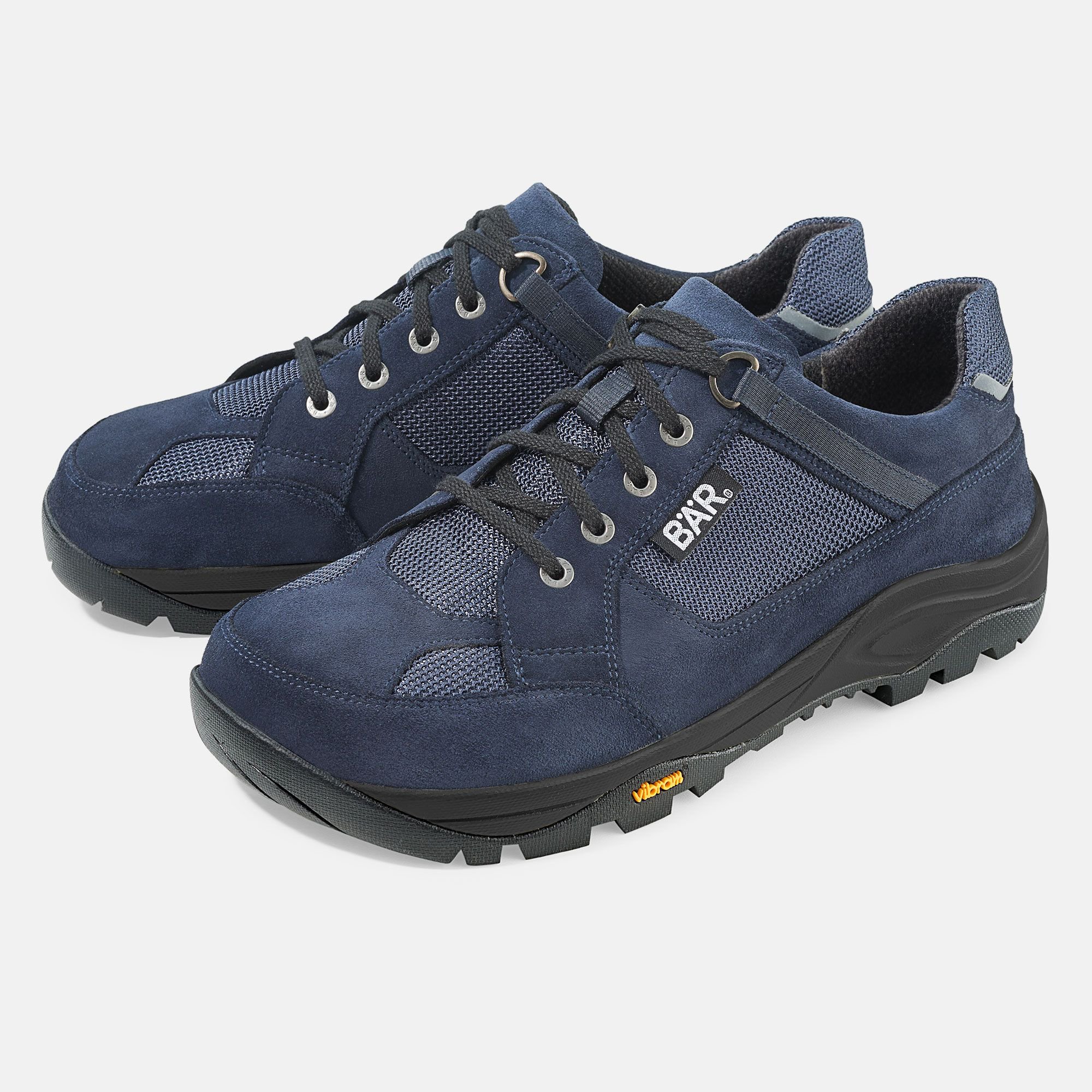 BÄR Schuhe Unisexschuhe TransEuropa 2.0 in dunkelblau aus Rindveloursleder wasserabweisend, Textil - Anlass: Wanderschuhe (Hauptbild) BÄR Schuhe Unisexschuhe Wanderschuhe TransEuropa 2.0 dunkelblau Rindveloursleder wasserabweisend, Textil Hauptbild