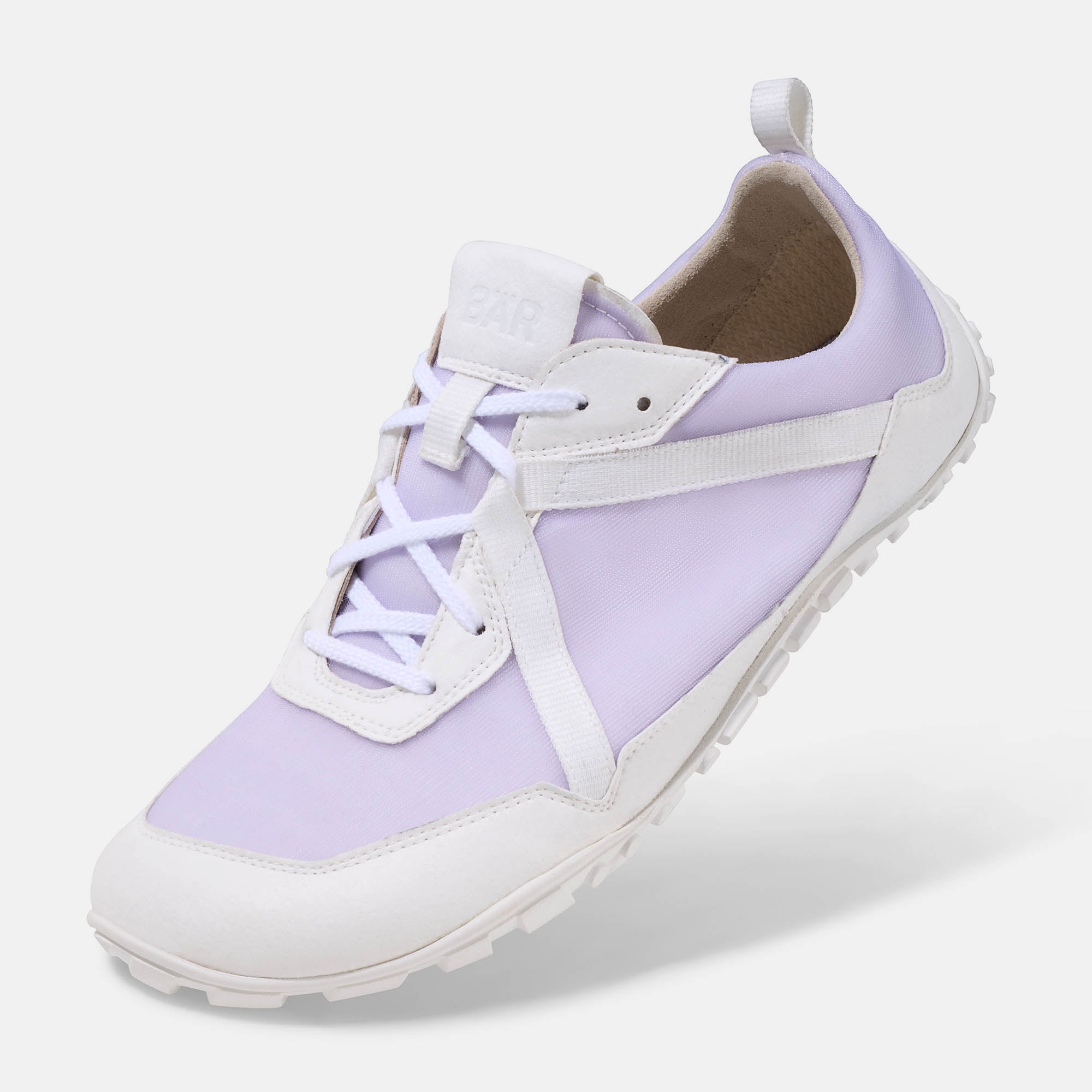 BÄR Schuhe Damenschuhe Sport Junis Tex weiß/flieder Textil Produktbild