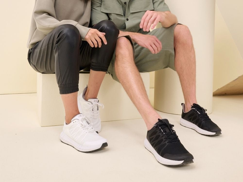 BÄR Schuhe Unisexschuhe Sport Flow Motion weiß Textil Emotionsbild