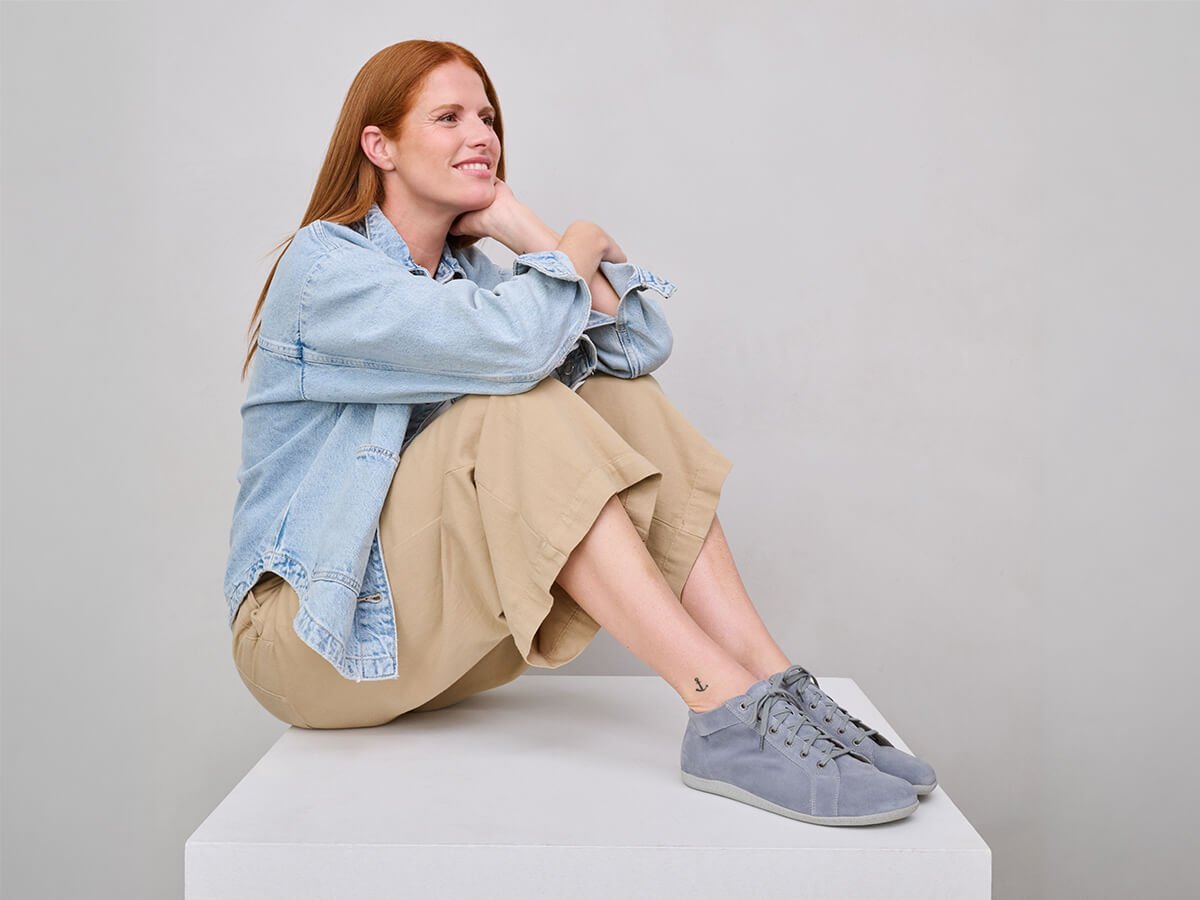 BÄR Schuhe Damenschuhe Magda in jeans aus Kalbveloursleder - Anlass: Freizeitschuhe (Emotionsbild) BÄR Schuhe Damenschuhe Freizeitschuhe Magda jeans Kalbveloursleder Emotionsbild