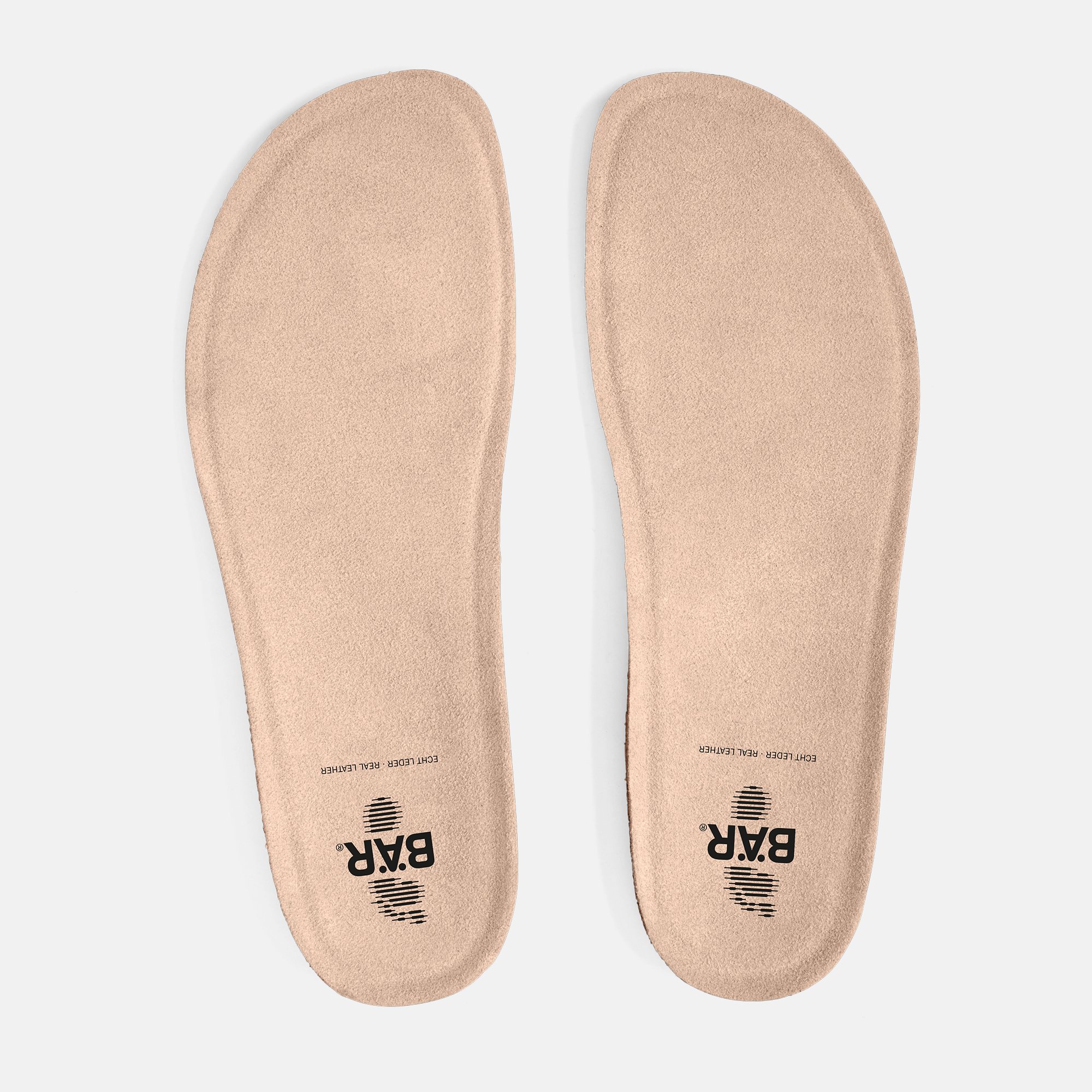 BÄR Schuhe Fußbett Kork Latex 6mm Standard DA in natur (Ansicht von oben) BÄR Schuhe Fußbett Kork Latex 6mm Standard DA natur Ansicht von oben