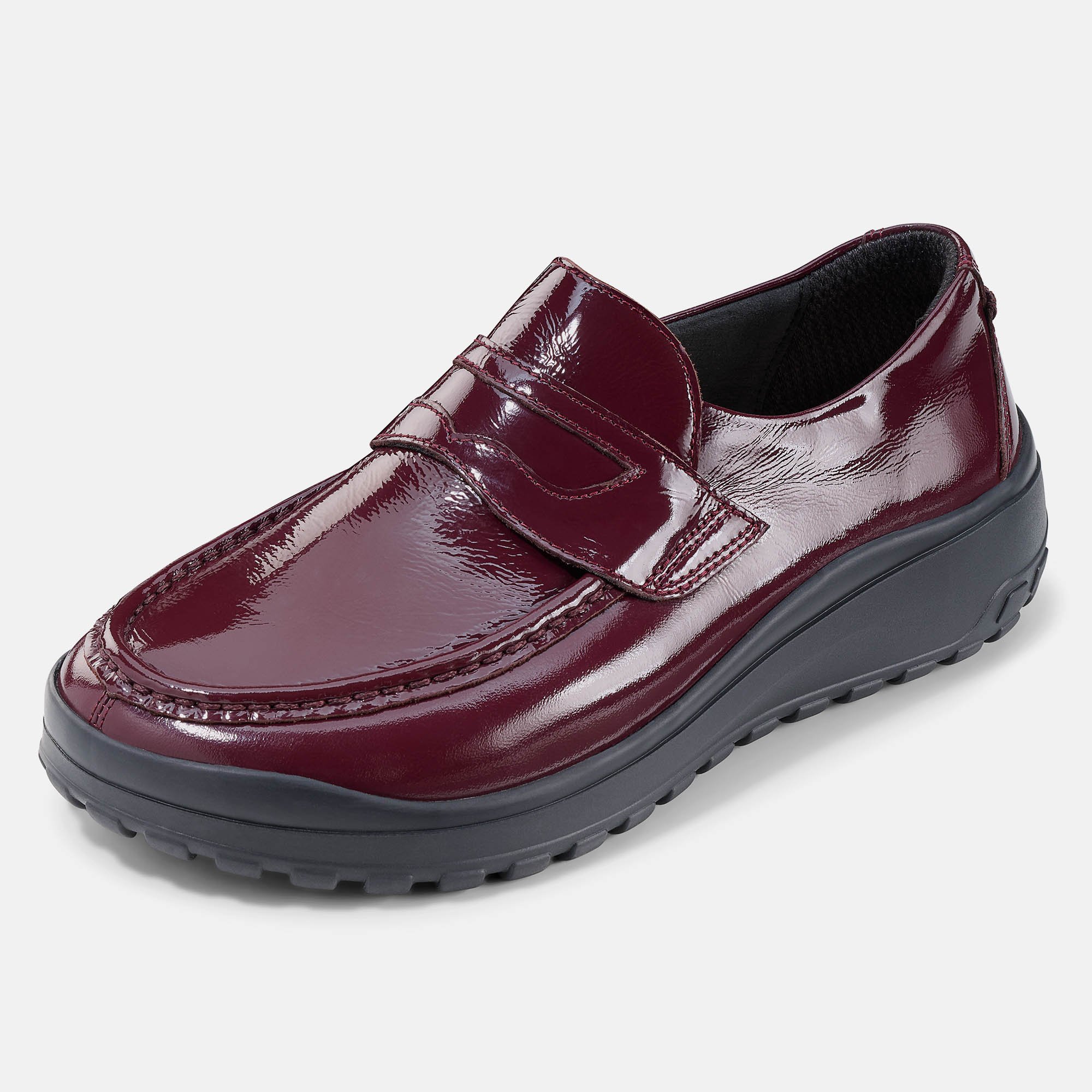 BÄR Schuhe Damenschuhe Freizeitschuhe Nola bordeaux Kalblackleder Produktbild