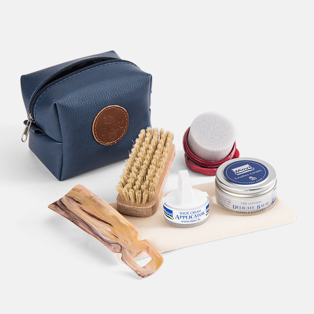 BÄR Schuhe Schuhpflege-Set in dunkelblau (Hauptbild) BÄR Schuhe Schuhpflege-Set dunkelblau Hauptbild