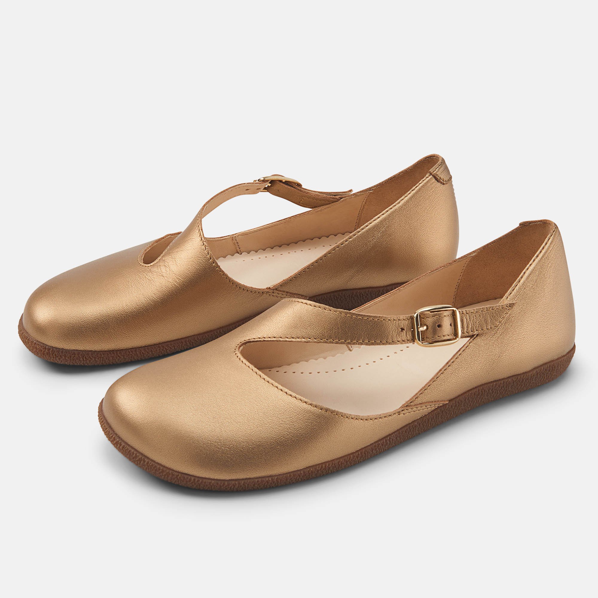 BÄR Schuhe Damenschuhe Freizeitschuhe Delia gold Lammnappaleder Hauptbild