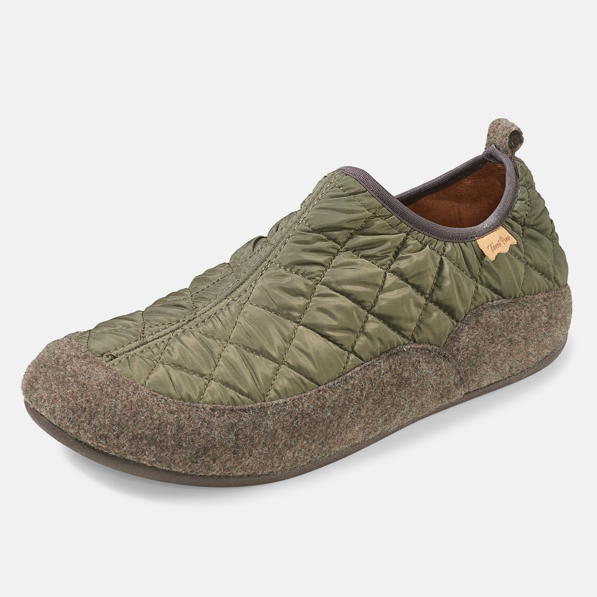 BÄR Schuhe Unisexschuhe Nil in khaki aus 100% Polyester - Anlass: Hausschuhe (Produktbild) BÄR Schuhe Unisexschuhe Hausschuhe Nil khaki 100% Polyester Produktbild