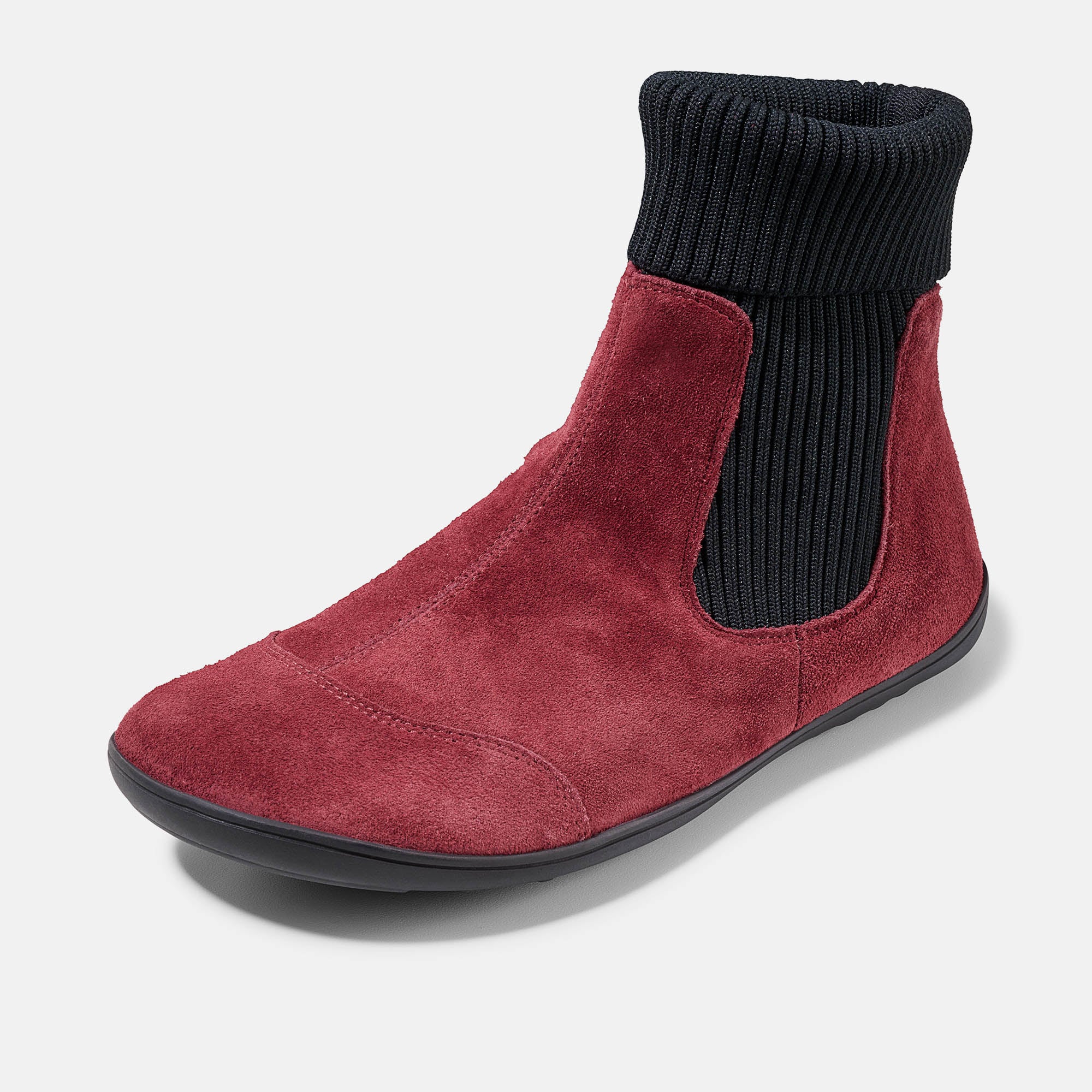BÄR Schuhe Damenschuhe Freizeitschuhe Jody bordeaux Kalbveloursleder wasserabweisend Produktbild