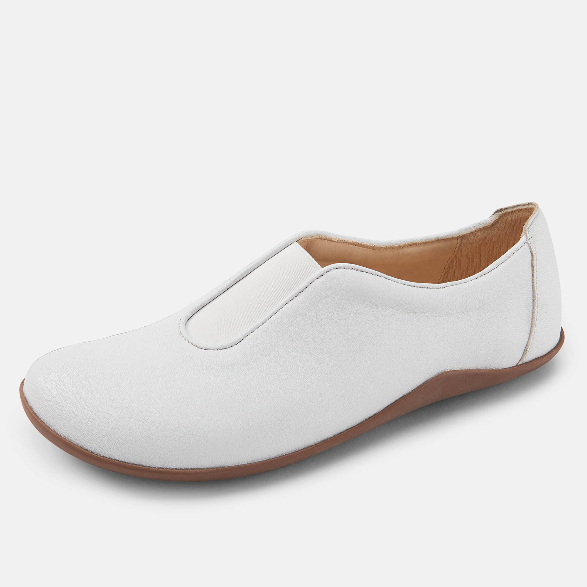 BÄR Schuhe Damenschuhe Myla in weiß aus Kalbnappaleder - Anlass: Freizeitschuhe (Produktbild) BÄR Schuhe Damenschuhe Freizeitschuhe Myla weiß Kalbnappaleder Produktbild