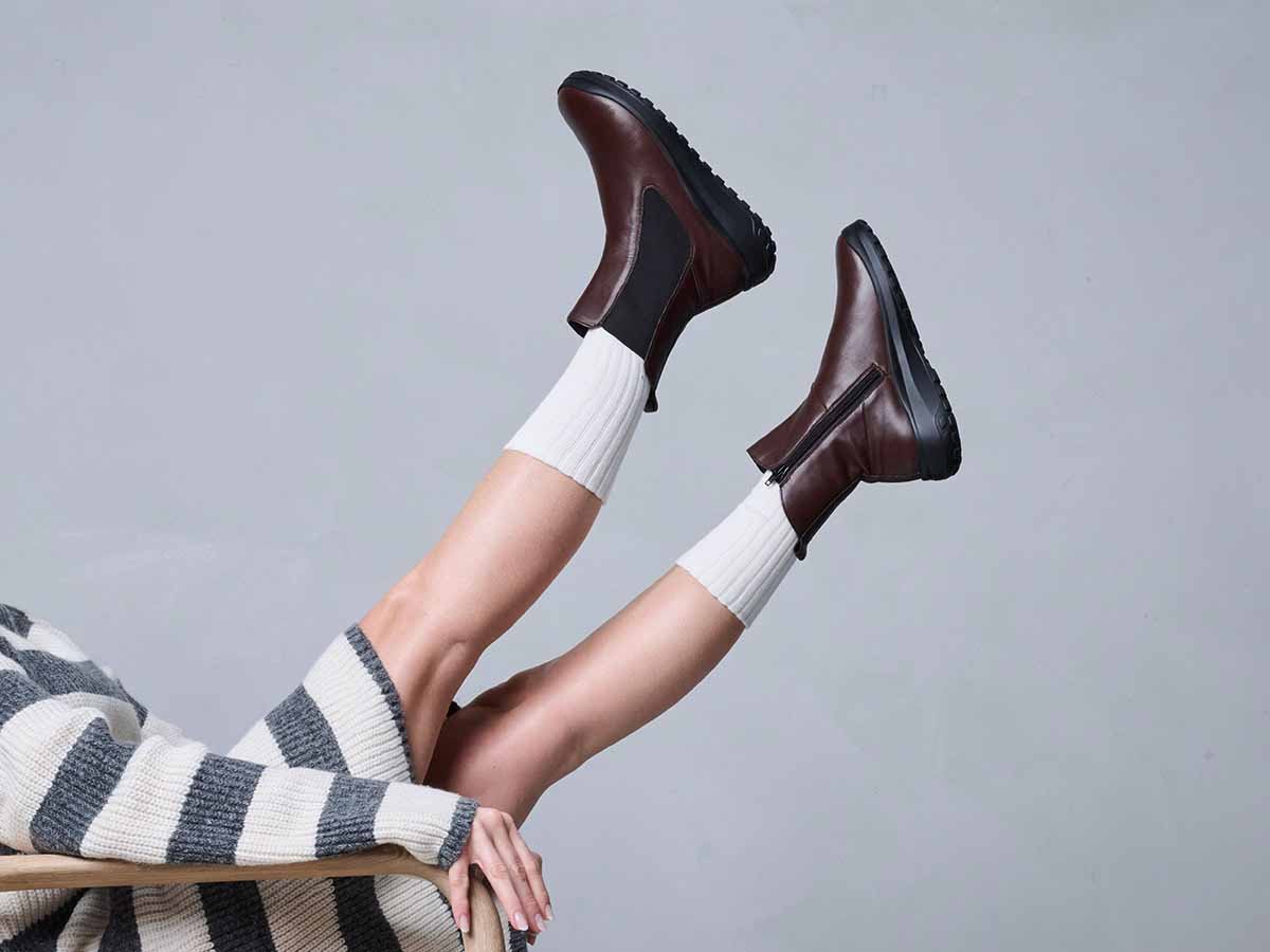 BÄR Schuhe Damenschuhe Mabel in dunkelbraun aus Kalbnappaleder - Anlass: Freizeitschuhe (Emotionsbild) BÄR Schuhe Damenschuhe Freizeitschuhe Mabel dunkelbraun Kalbnappaleder Emotionsbild