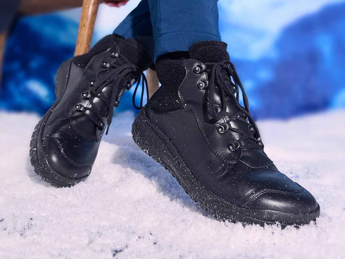 BÄR Schuhe Damenschuhe Amal in schwarz aus Rindnappaleder, Textil - Anlass: Freizeitschuhe (Emotionsbild) BÄR Schuhe Damenschuhe Freizeitschuhe Amal schwarz Rindnappaleder, Textil Emotionsbild