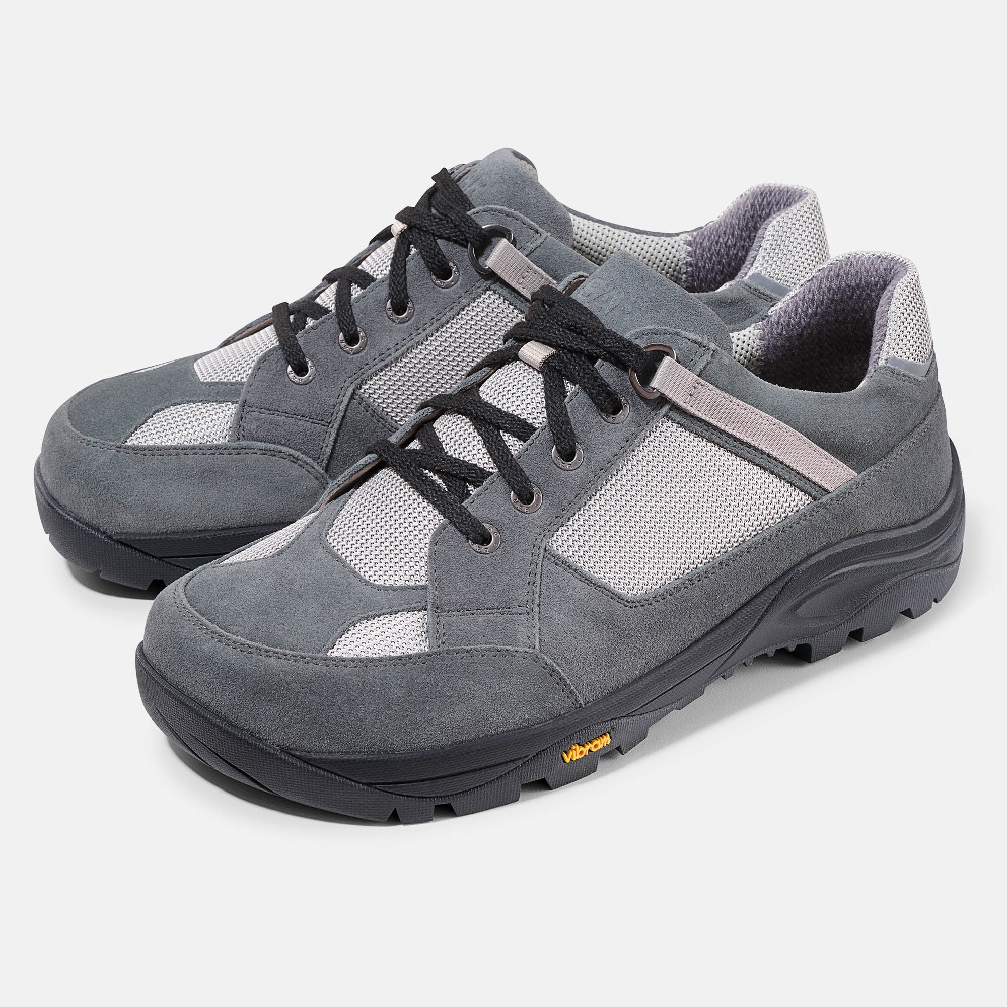 BÄR Schuhe Unisexschuhe TransEuropa 2.0 in grau aus Rindveloursleder wasserabweisend, Funktionstextil - Anlass: Wanderschuhe (Hauptbild) BÄR Schuhe Unisexschuhe Wanderschuhe TransEuropa 2.0 grau Rindveloursleder wasserabweisend, Funktionstextil Hauptbild