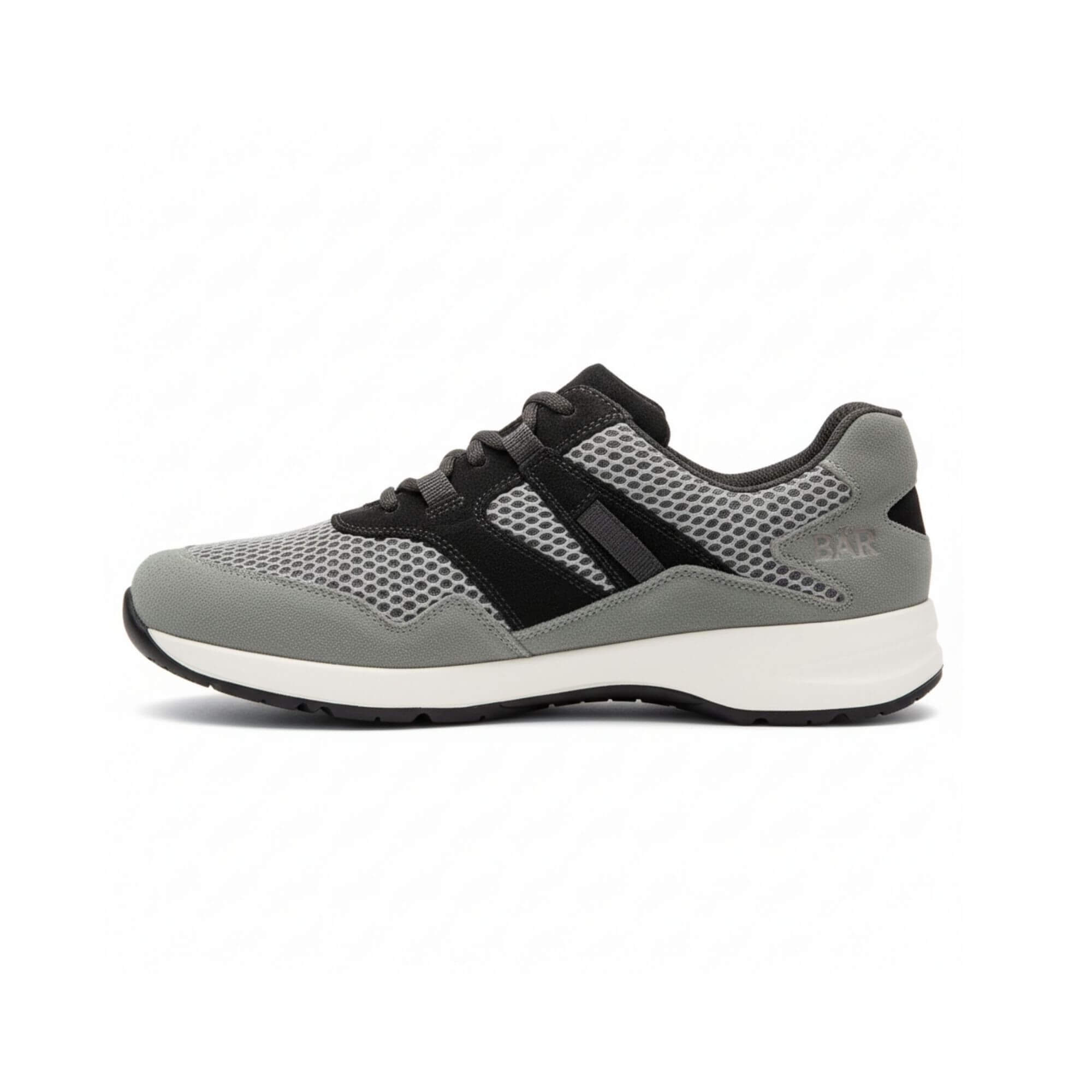 BÄR Schuhe Unisexschuhe Laufschuhe Easyrun grau/schwarz Rindveloursleder, Textil Produktbild