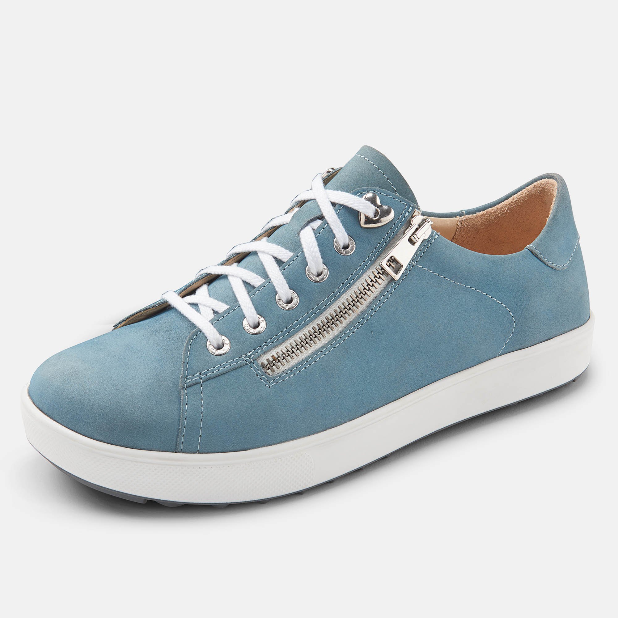 BÄR Schuhe Damenschuhe Margot in sky aus Kalbnubukleder - Anlass: Freizeitschuhe (Produktbild) BÄR Schuhe Damenschuhe Freizeitschuhe Margot sky Kalbnubukleder Produktbild