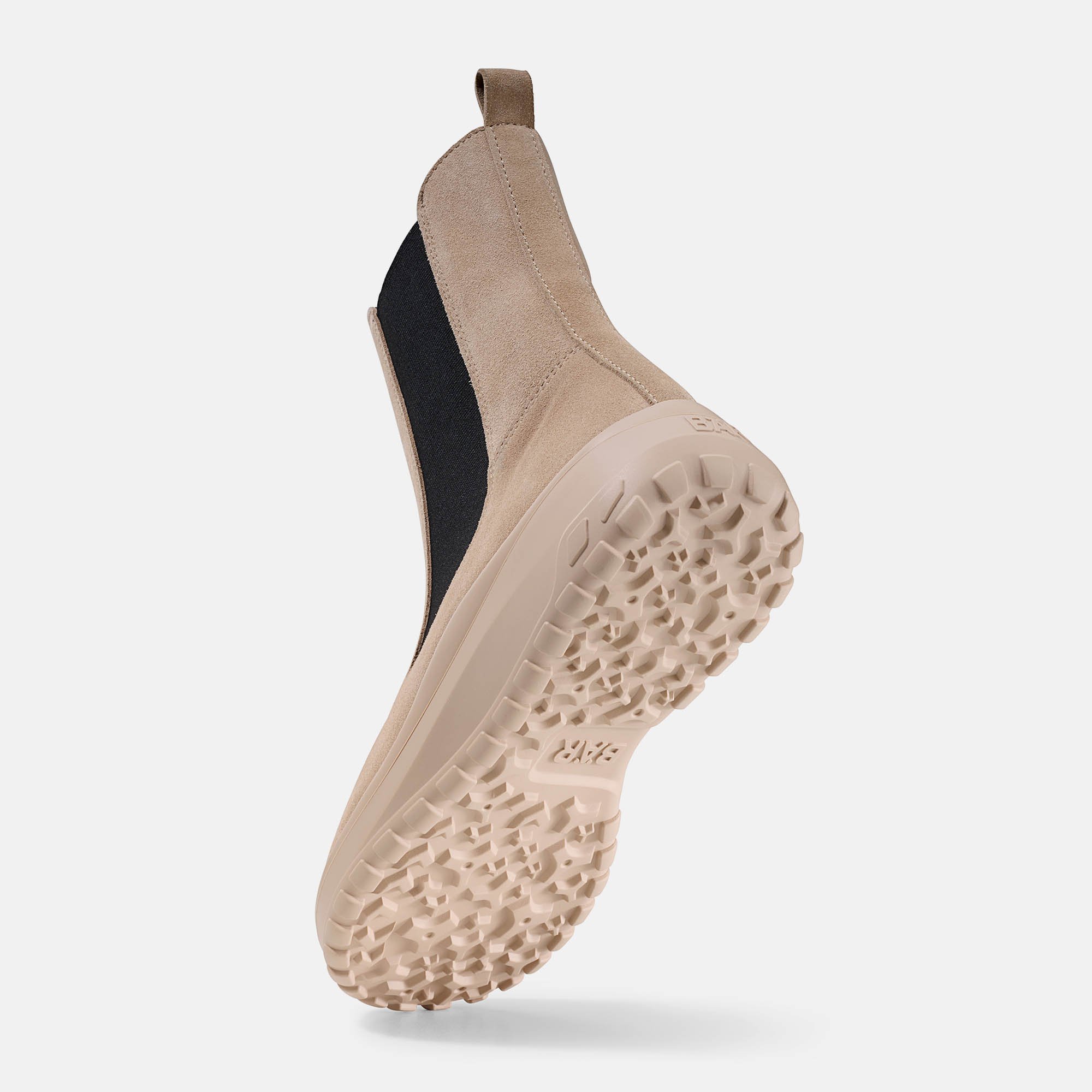 BÄR Schuhe Damenschuhe Mabel in sand aus Kalbveloursleder - Anlass: Freizeitschuhe (Seitenansicht) BÄR Schuhe Damenschuhe Freizeitschuhe Mabel sand Kalbveloursleder Seitenansicht
