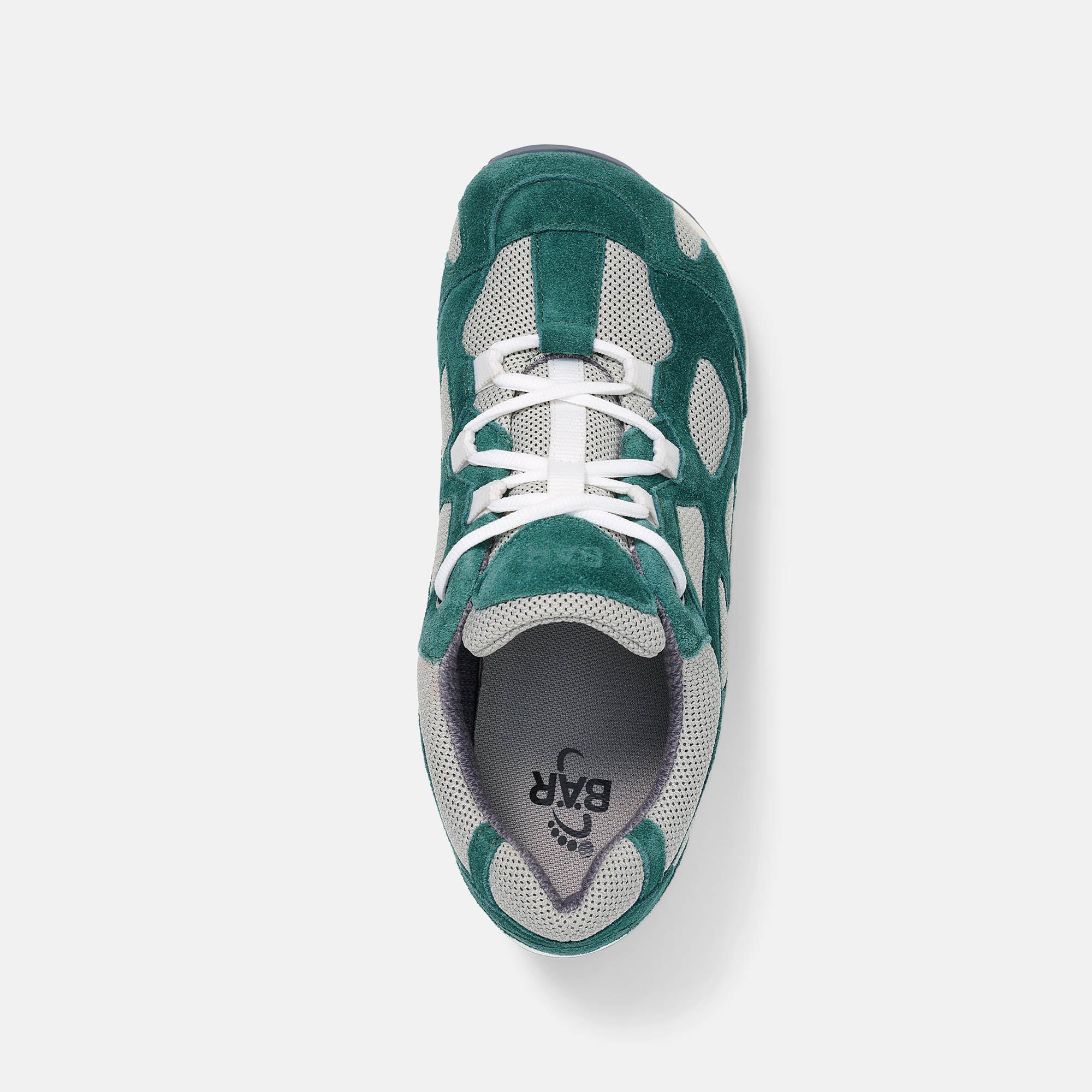 BÄR Schuhe Unisexschuhe Laufschuhe High Performance 2.5 forest Kalbveloursleder, Textil Ansicht von oben