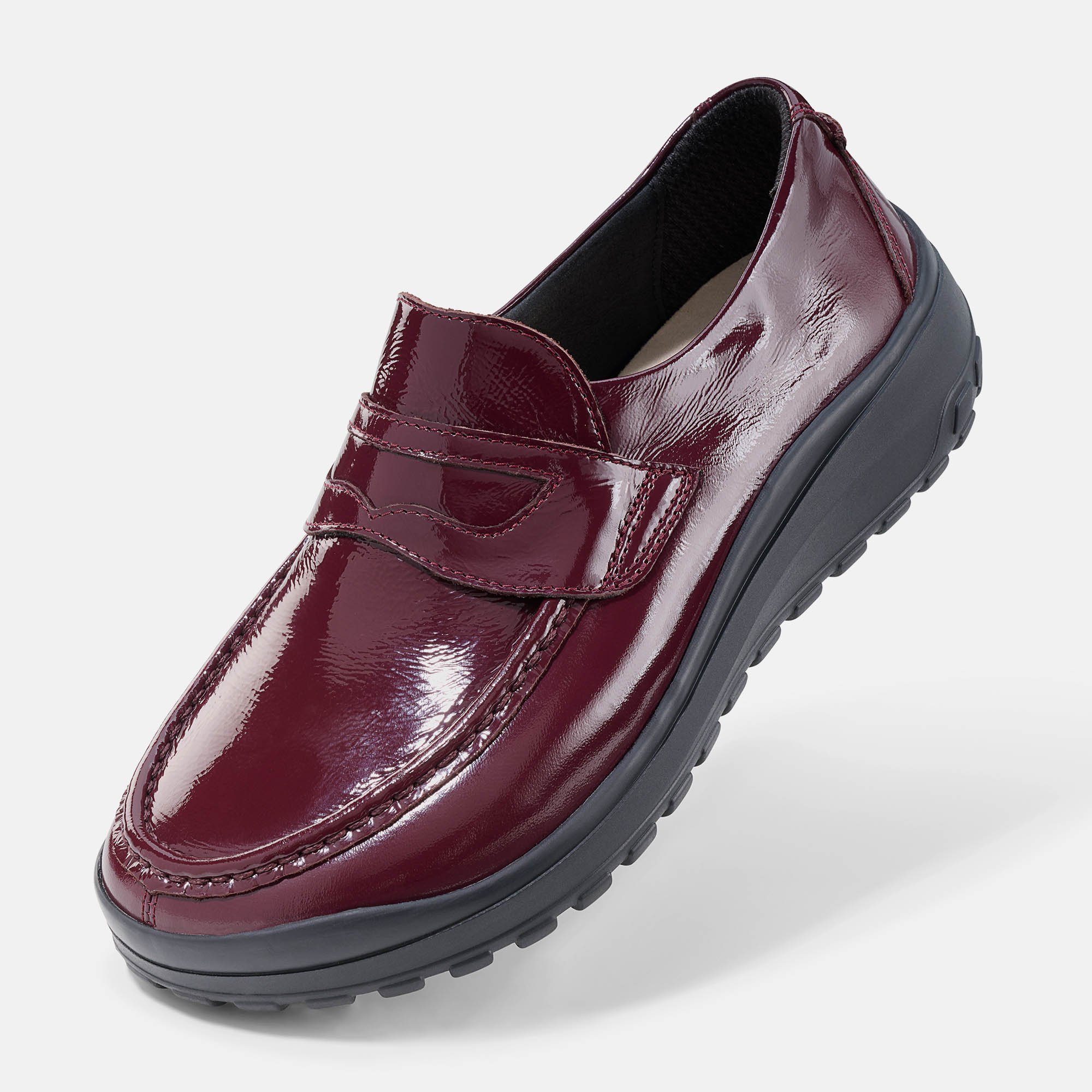 BÄR Schuhe Damenschuhe Freizeitschuhe Nola bordeaux Kalblackleder Produktbild