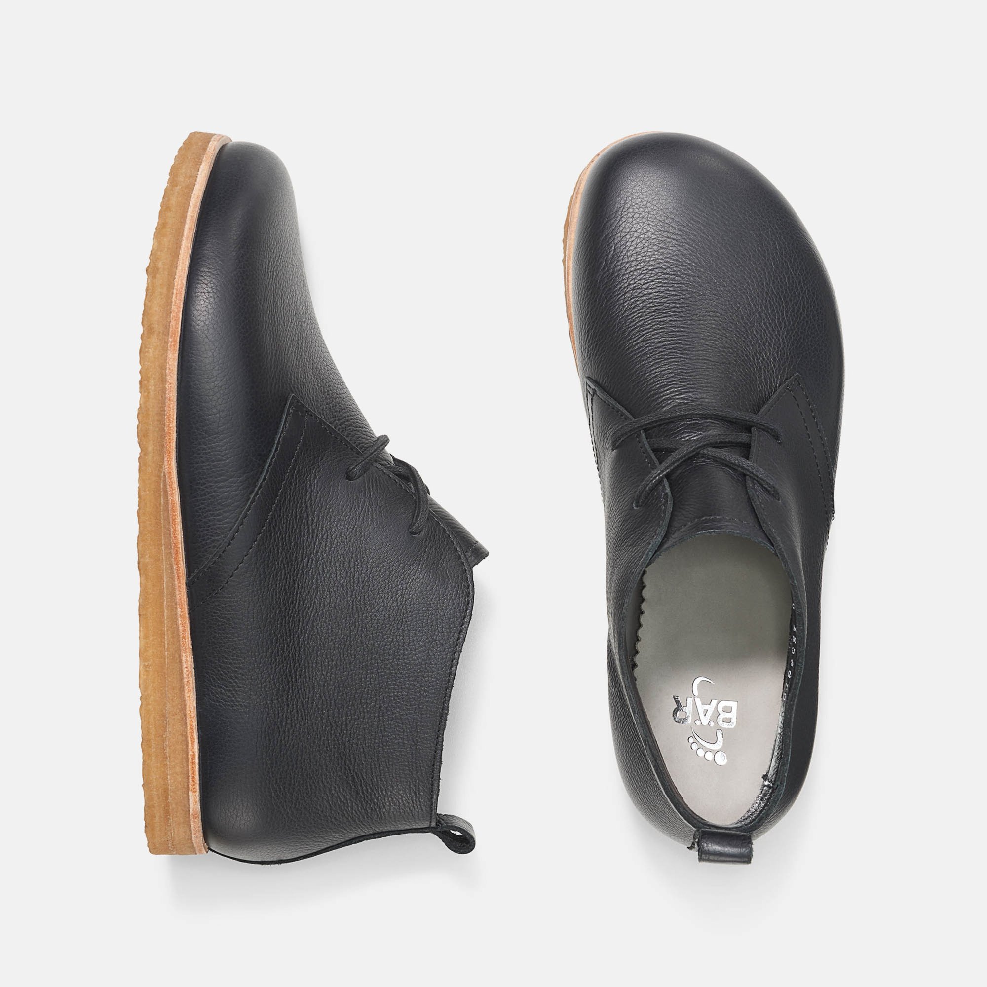 BÄR Schuhe Damenschuhe Honor in schwarz aus Rindnappaleder wasserabweisend - Anlass: Freizeitschuhe (Ansicht von oben) BÄR Schuhe Damenschuhe Freizeitschuhe Honor schwarz Rindnappaleder wasserabweisend Ansicht von oben
