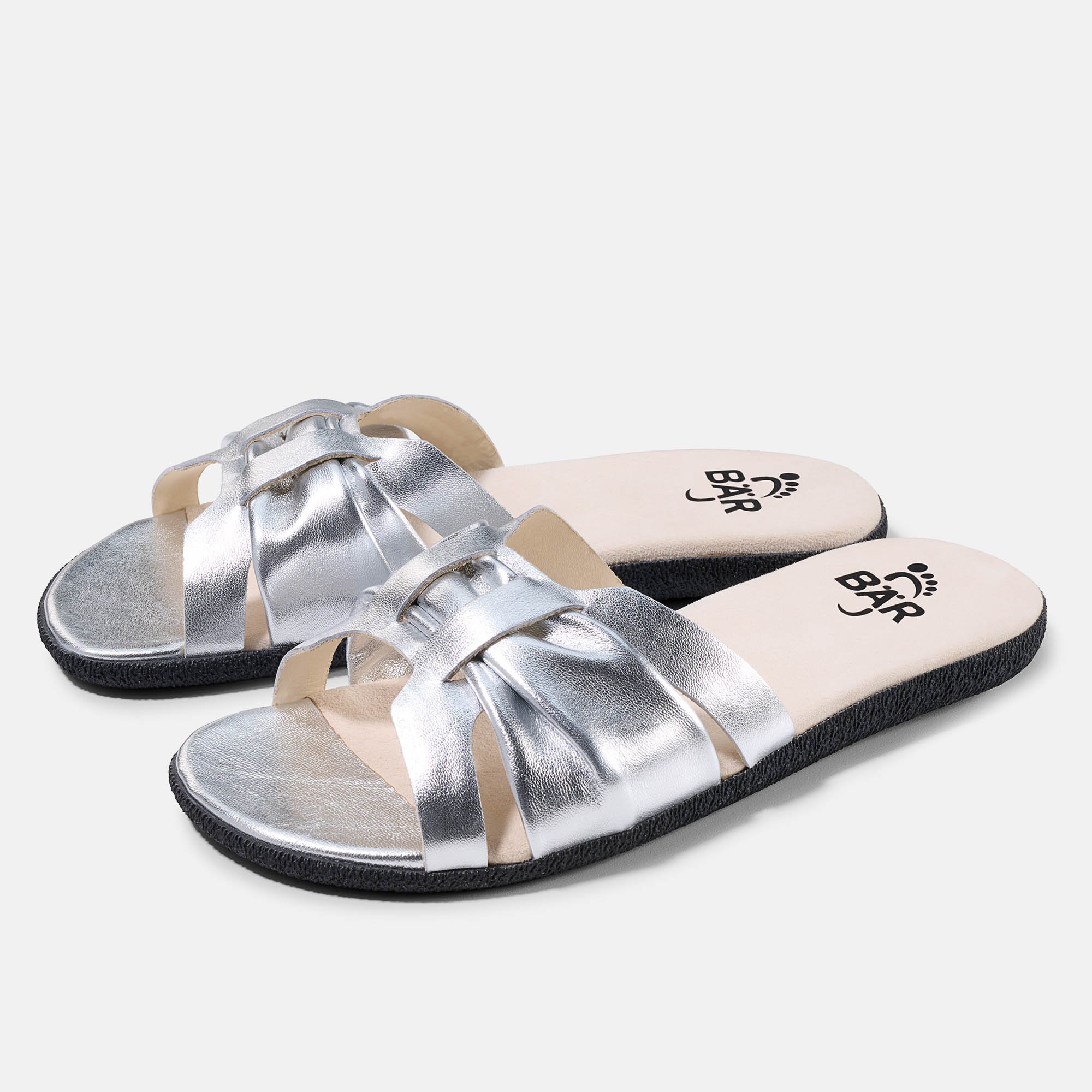 BÄR Schuhe Damenschuhe Tiana in silber aus Lammnappaleder - Anlass: Freizeitschuhe (Hauptbild) BÄR Schuhe Damenschuhe Freizeitschuhe Tiana silber Lammnappaleder Hauptbild