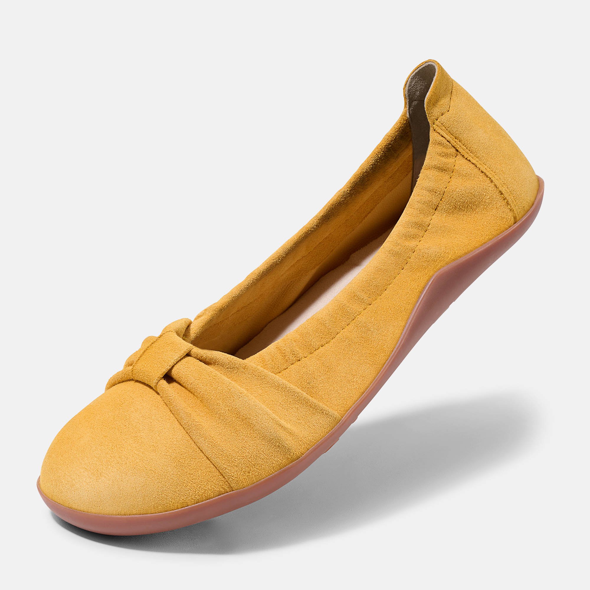 BÄR Schuhe Damenschuhe Elly in safran aus Ziegenvelours - Anlass: Freizeitschuhe (Produktbild) BÄR Schuhe Damenschuhe Freizeitschuhe Elly safran Ziegenvelours Produktbild
