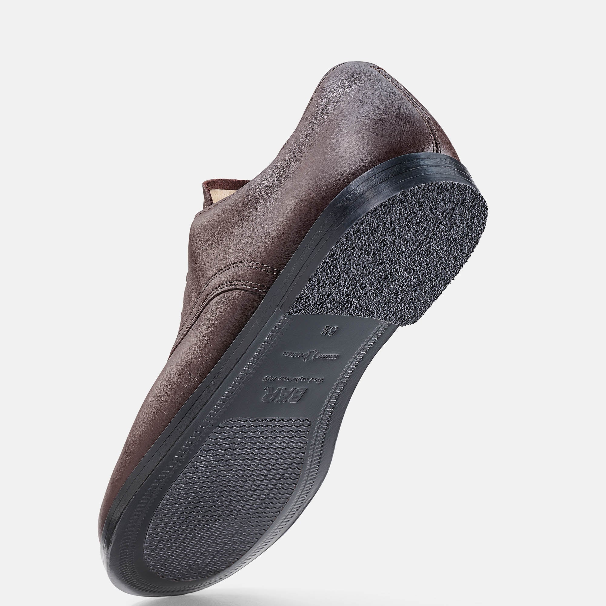 BÄR Schuhe Herrenschuhe Businessschuhe Giovanni dunkelbraun Rindnappaleder Seitenansicht