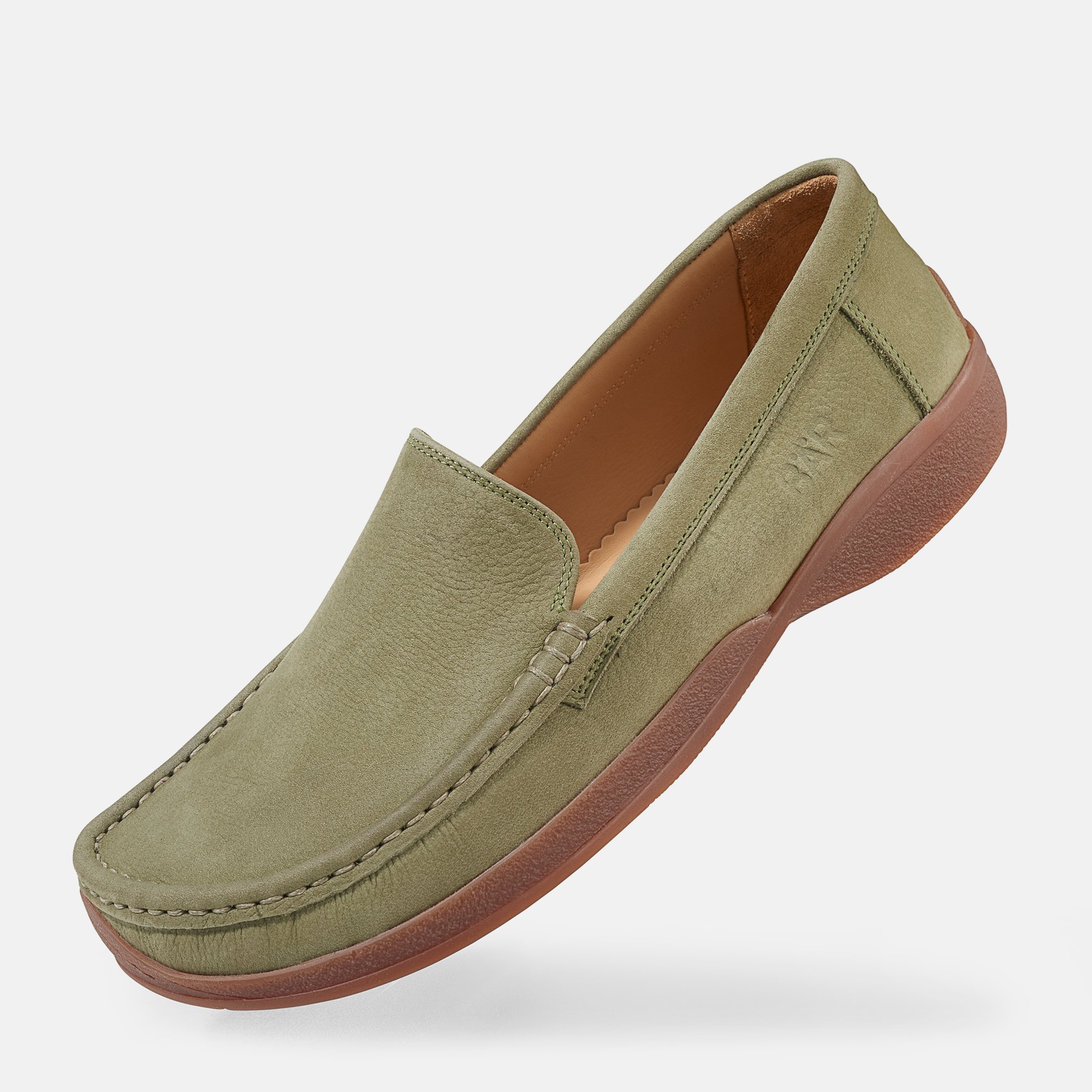 BÄR Schuhe Herrenschuhe Apache in oliv aus Rindnubukleder - Anlass: Freizeitschuhe (Produktbild) BÄR Schuhe Herrenschuhe Freizeitschuhe Apache oliv Rindnubukleder Produktbild