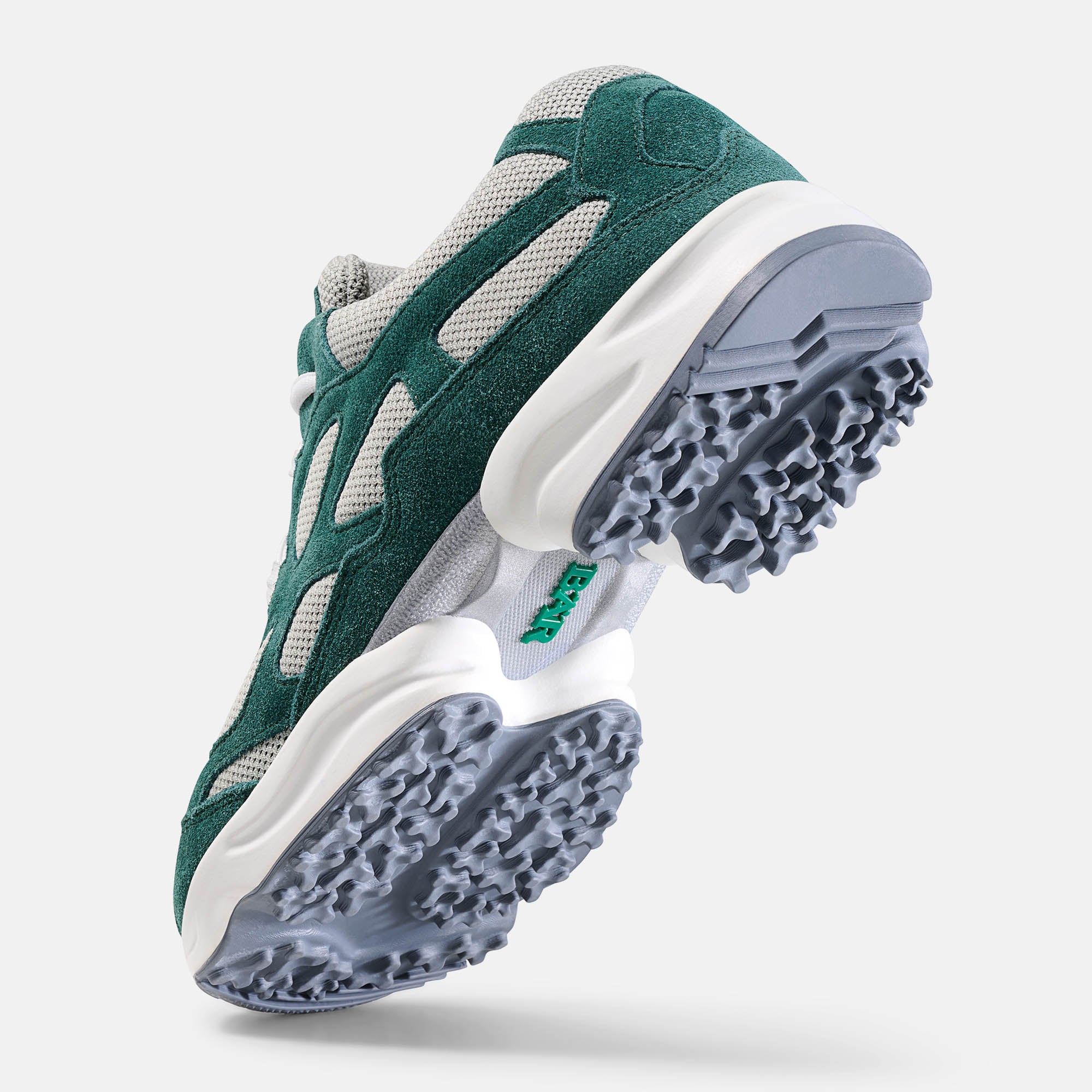 BÄR Schuhe Unisexschuhe Laufschuhe High Performance 2.5 forest Kalbveloursleder, Textil Seitenansicht