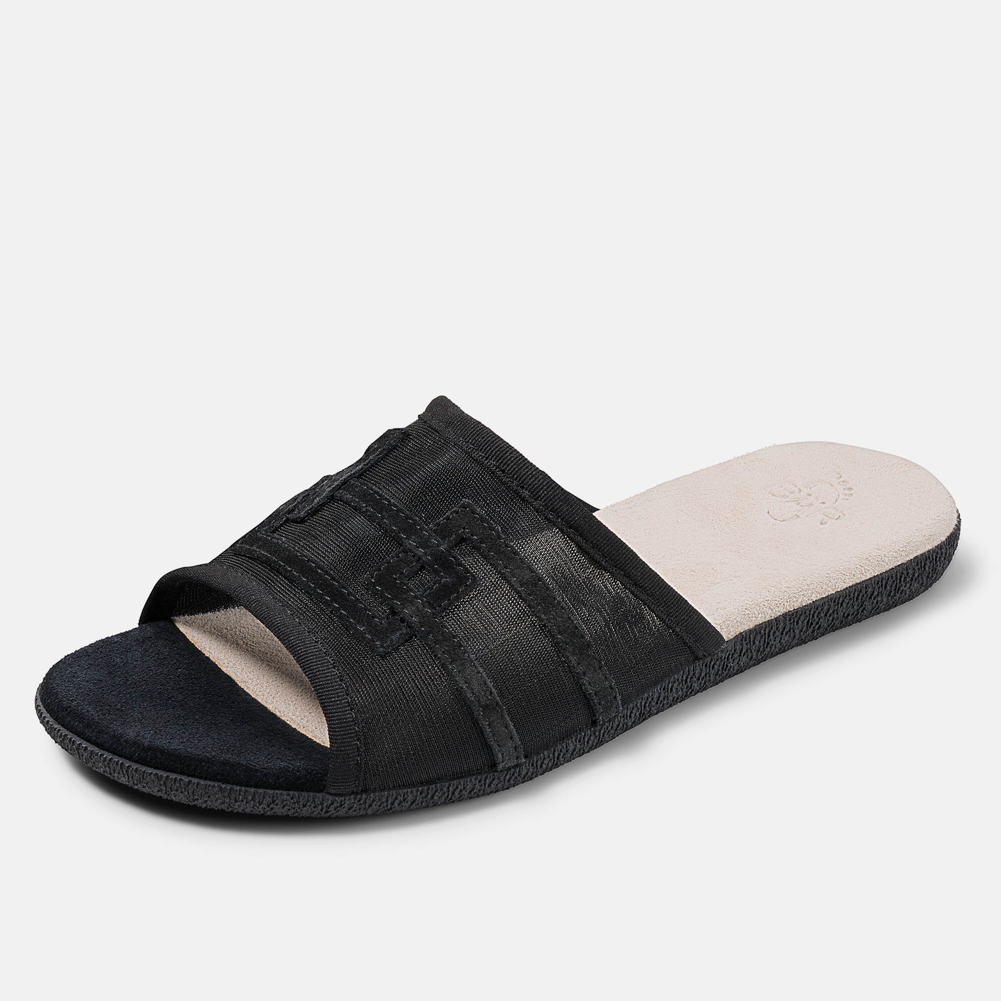 BÄR Schuhe Damenschuhe Freizeitschuhe Beverly schwarz Kalbveloursleder, Textil Produktbild