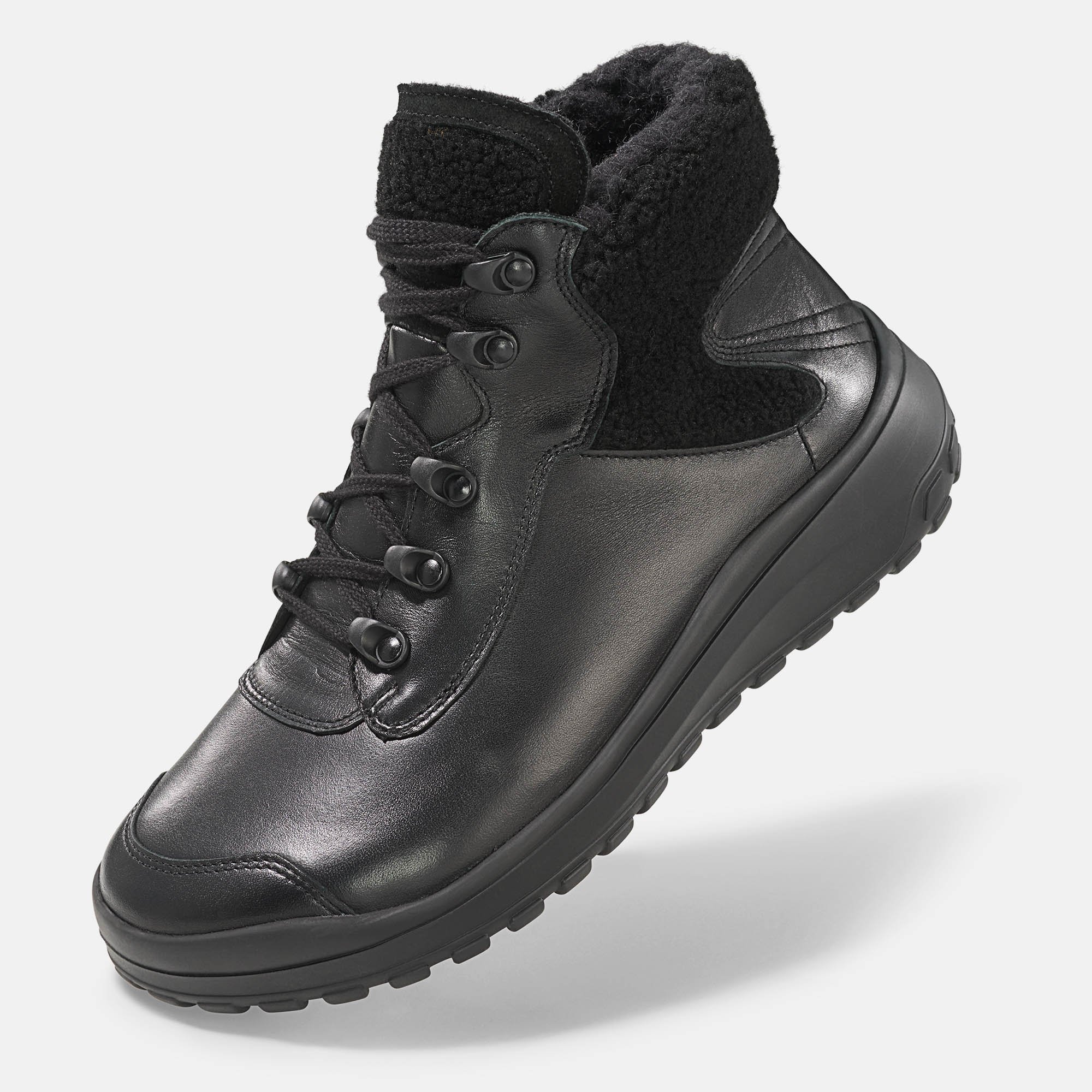 BÄR Schuhe Damenschuhe Amal in schwarz aus Rindnappaleder, Textil - Anlass: Freizeitschuhe (Produktbild) BÄR Schuhe Damenschuhe Freizeitschuhe Amal schwarz Rindnappaleder, Textil Produktbild