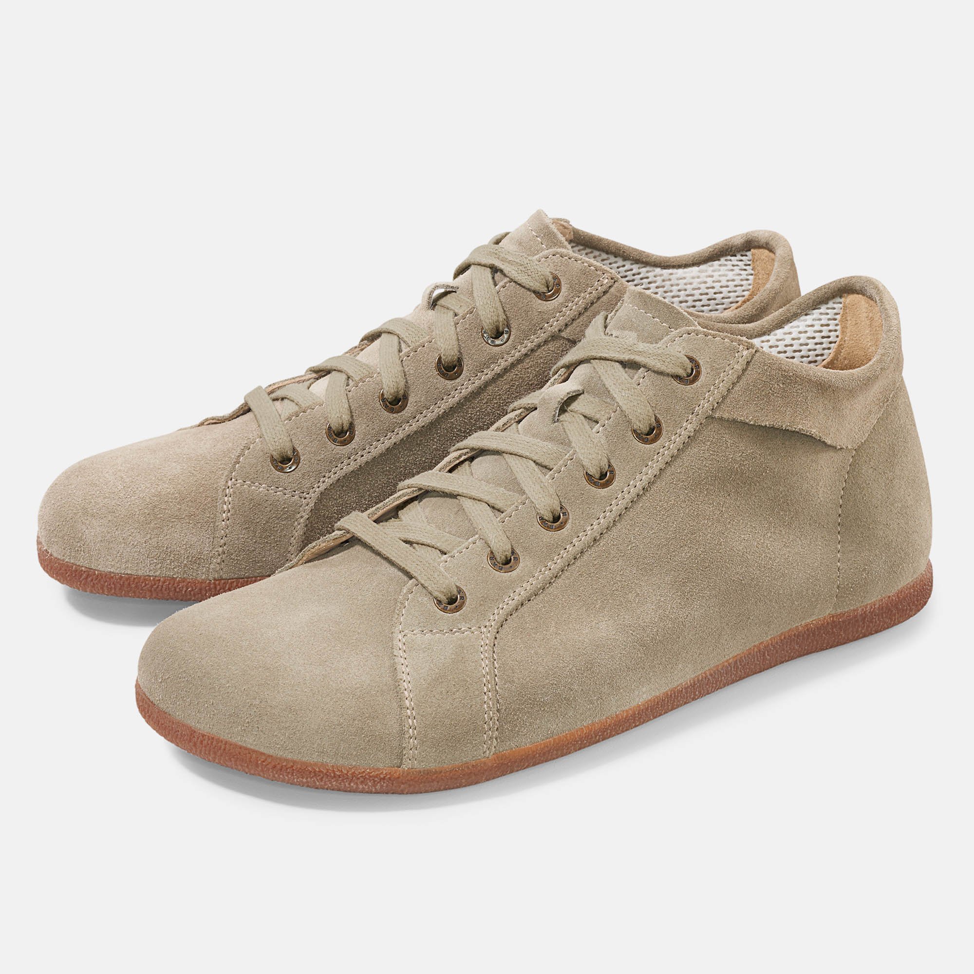 BÄR Schuhe Damenschuhe Magda in stein aus Kalbveloursleder - Anlass: Freizeitschuhe (Hauptbild) BÄR Schuhe Damenschuhe Freizeitschuhe Magda stein Kalbveloursleder Hauptbild
