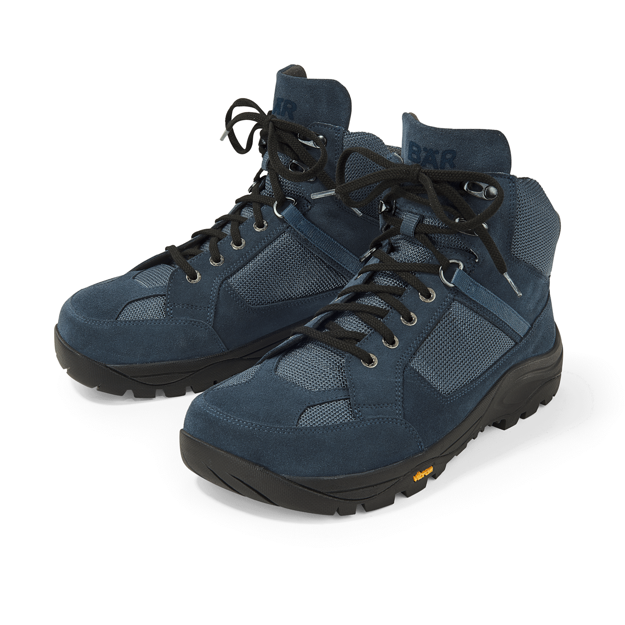 BÄR Schuhe Unisexschuhe Innsbruck in dunkelblau aus Rindveloursleder, Funktionstextil - Anlass: Wanderstiefel (Hauptbild) BÄR Schuhe Unisexschuhe Wanderstiefel Innsbruck dunkelblau Rindveloursleder, Funktionstextil Hauptbild
