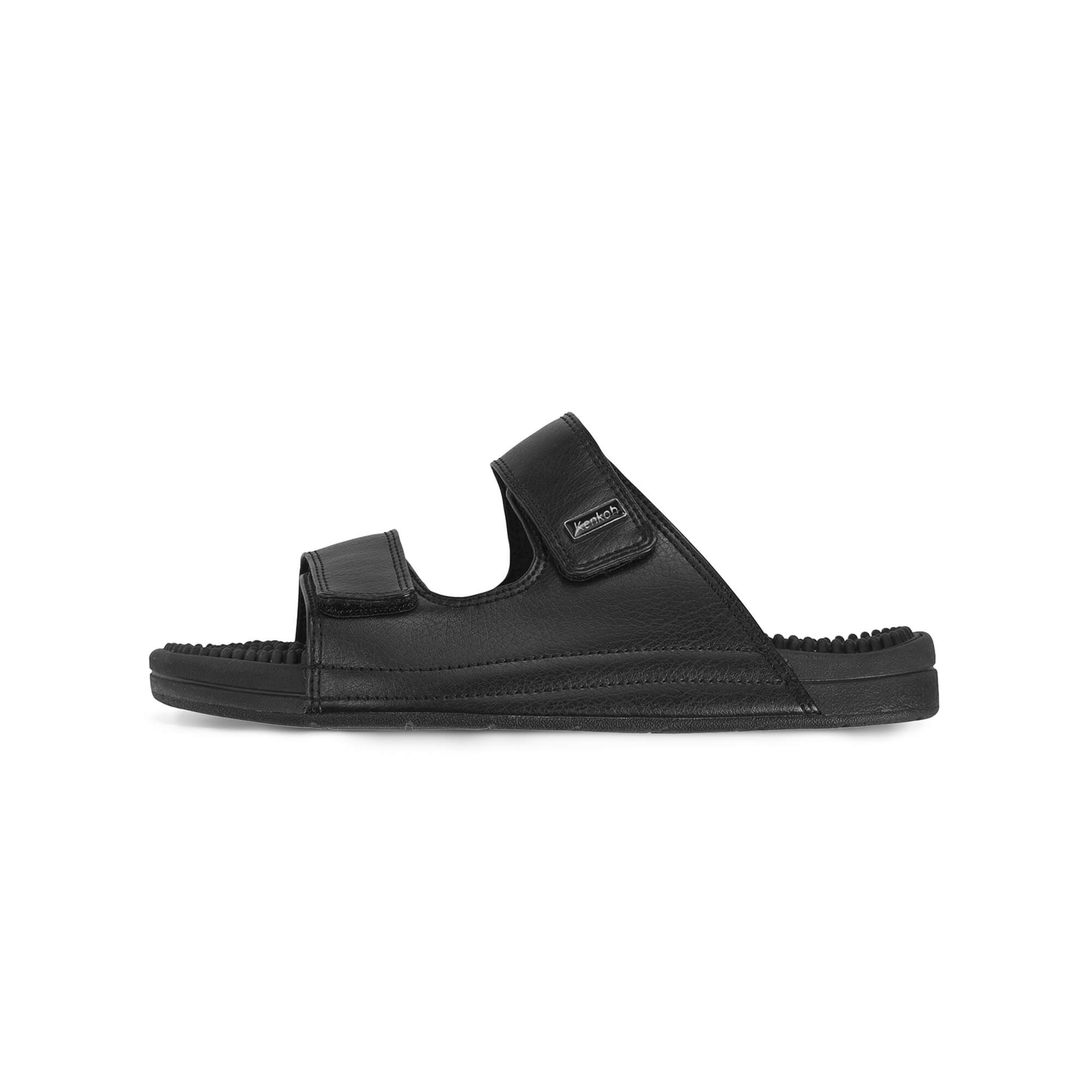 BÄR Schuhe Unisexschuhe Freizeitschuhe Serenity Kenkoh Massage-Sandale schwarz Synthetisches Leder Produktbild