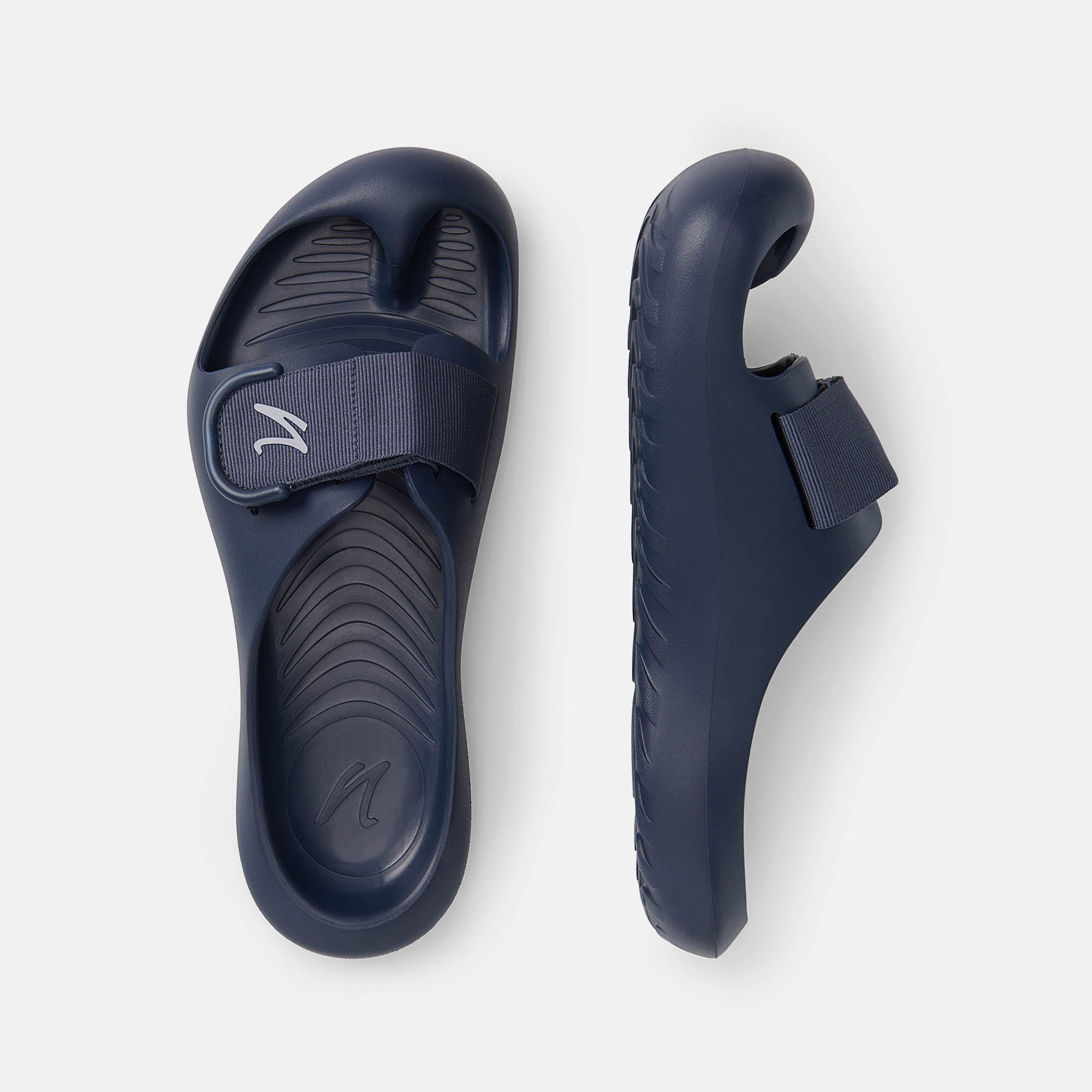 JOENIMBLE Schuhe Unisexschuhe recoverToes 2.0 in deepwater blue - Anlass: Hausschuhe (Ansicht von oben) JOENIMBLE Schuhe Unisexschuhe Hausschuhe recoverToes 2.0 deepwater blue Ansicht von oben