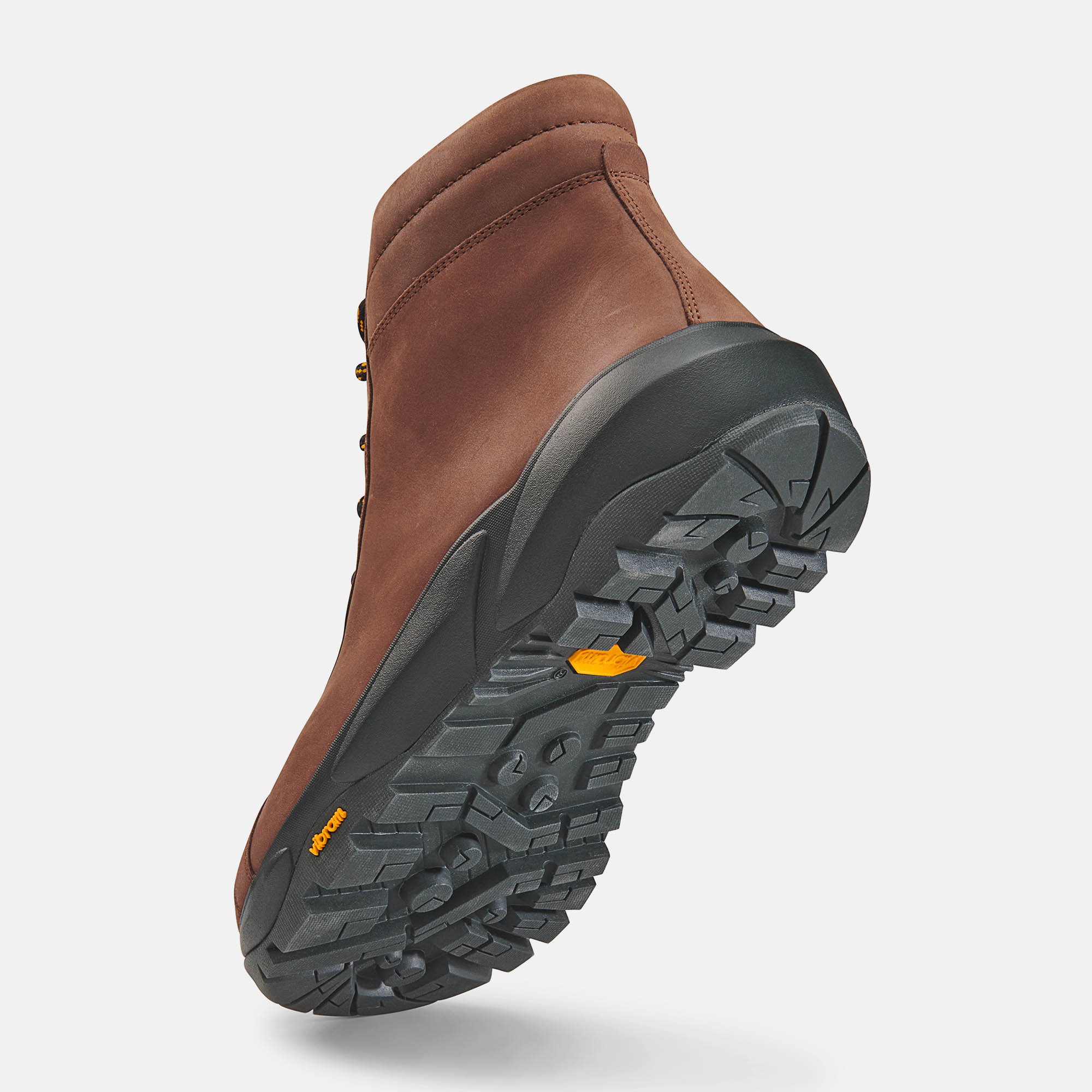 BÄR Schuhe Unisexschuhe Feldberg in dunkelbraun aus Rindnappaleder gefettet - Anlass: Wanderstiefel (Seitenansicht) BÄR Schuhe Unisexschuhe Wanderstiefel Feldberg dunkelbraun Rindnappaleder gefettet Seitenansicht