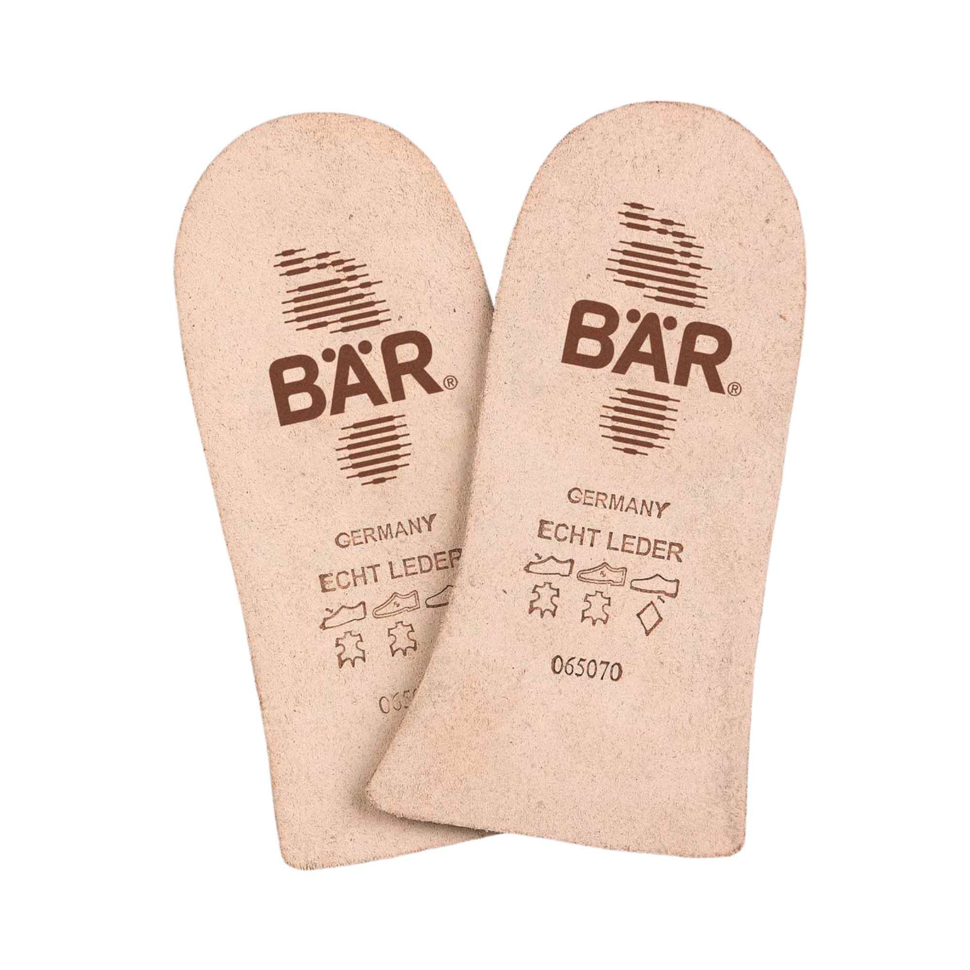 BÄR Schuhe Fersen-Halbeinlegesohle 4 mm Schlank DA natur Produktbild